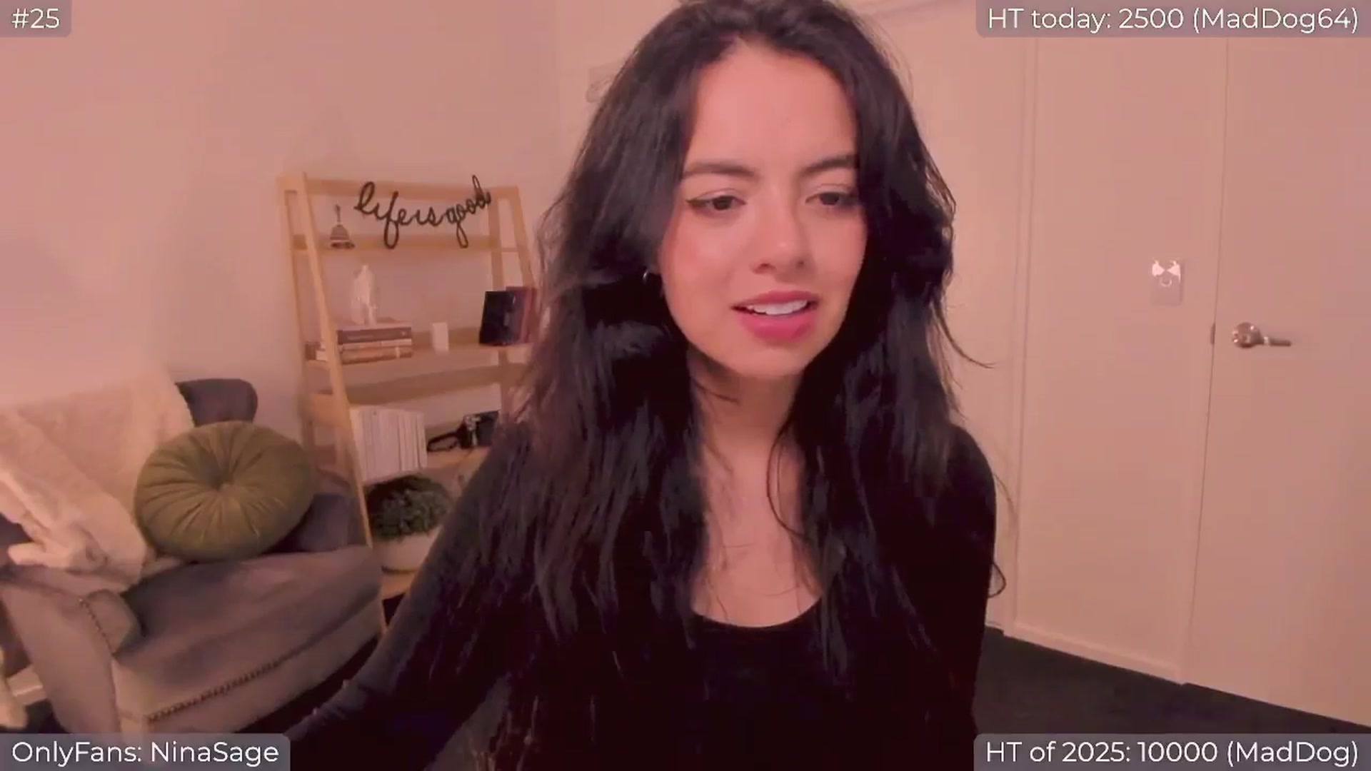 Gallery image thumbnail from NinaSage's myfreecams stream on, 01/03/2025, 05:54 image 18 of 20