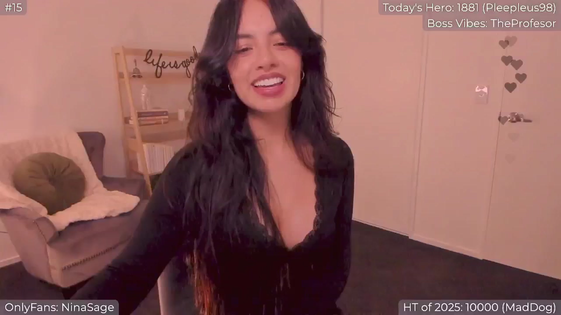 Gallery image thumbnail from NinaSage's myfreecams stream on, 01/11/2025, 06:09 image 5 of 20