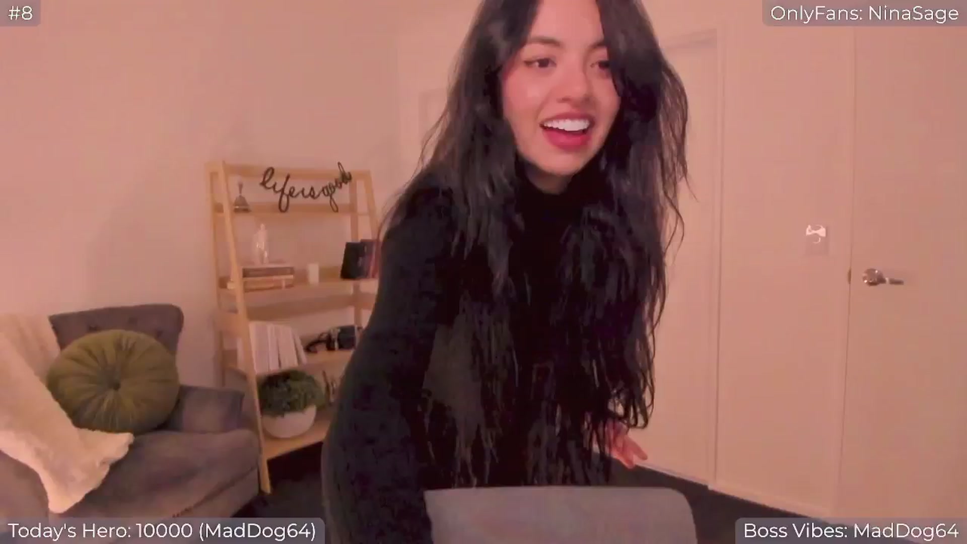 Gallery image thumbnail from NinaSage's myfreecams stream on, 01/24/2025, 05:32 image 2 of 20