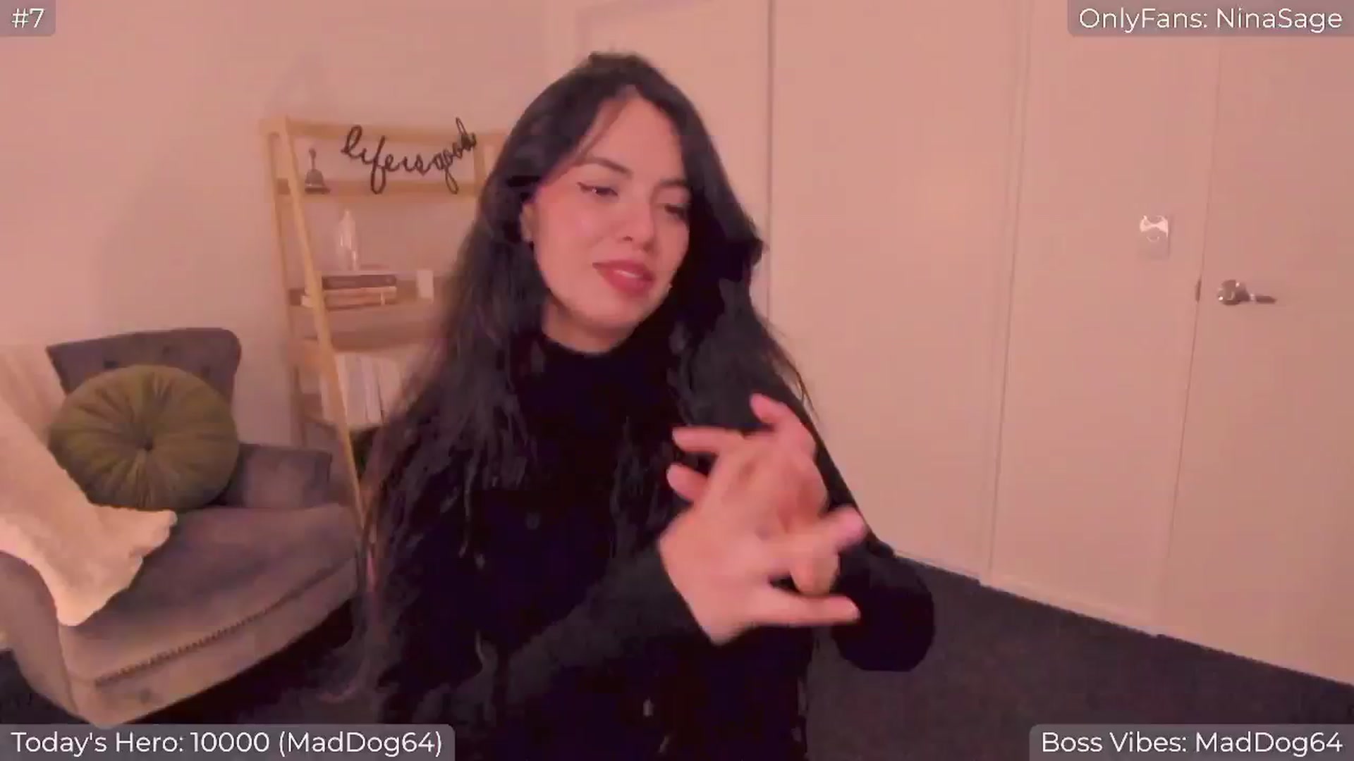 Gallery image thumbnail from NinaSage's myfreecams stream on, 01/24/2025, 05:32 image 19 of 20