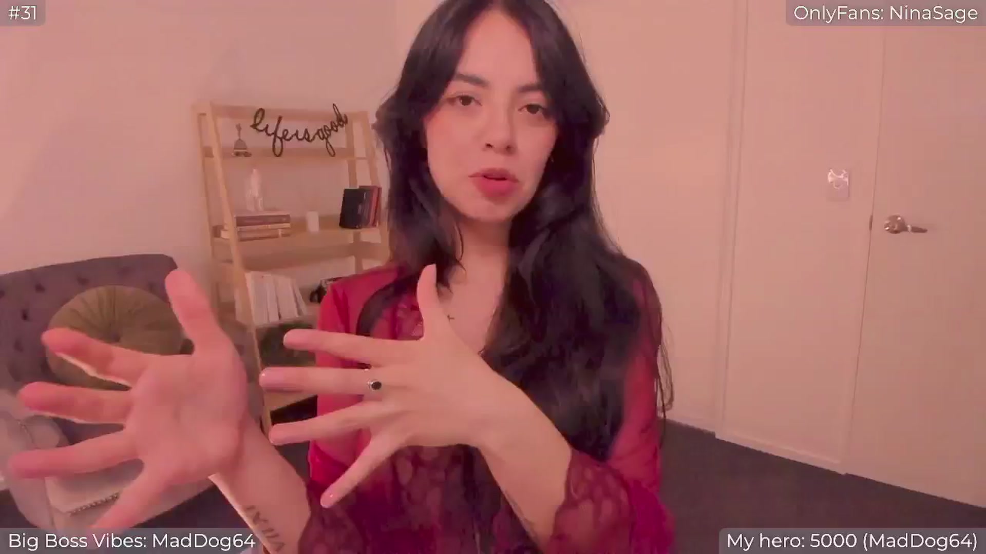 Gallery image thumbnail from NinaSage's myfreecams stream on, 02/08/2025, 06:12 image 4 of 20