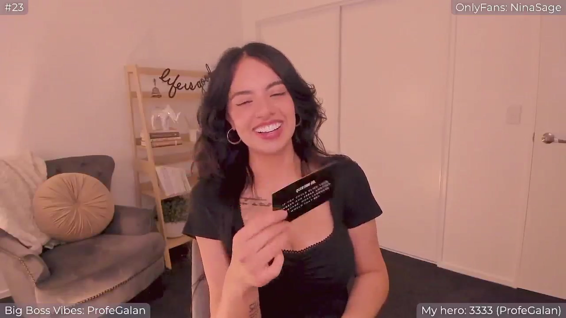 Gallery image thumbnail from NinaSage's myfreecams stream on, 02/21/2025, 04:05 image 12 of 20