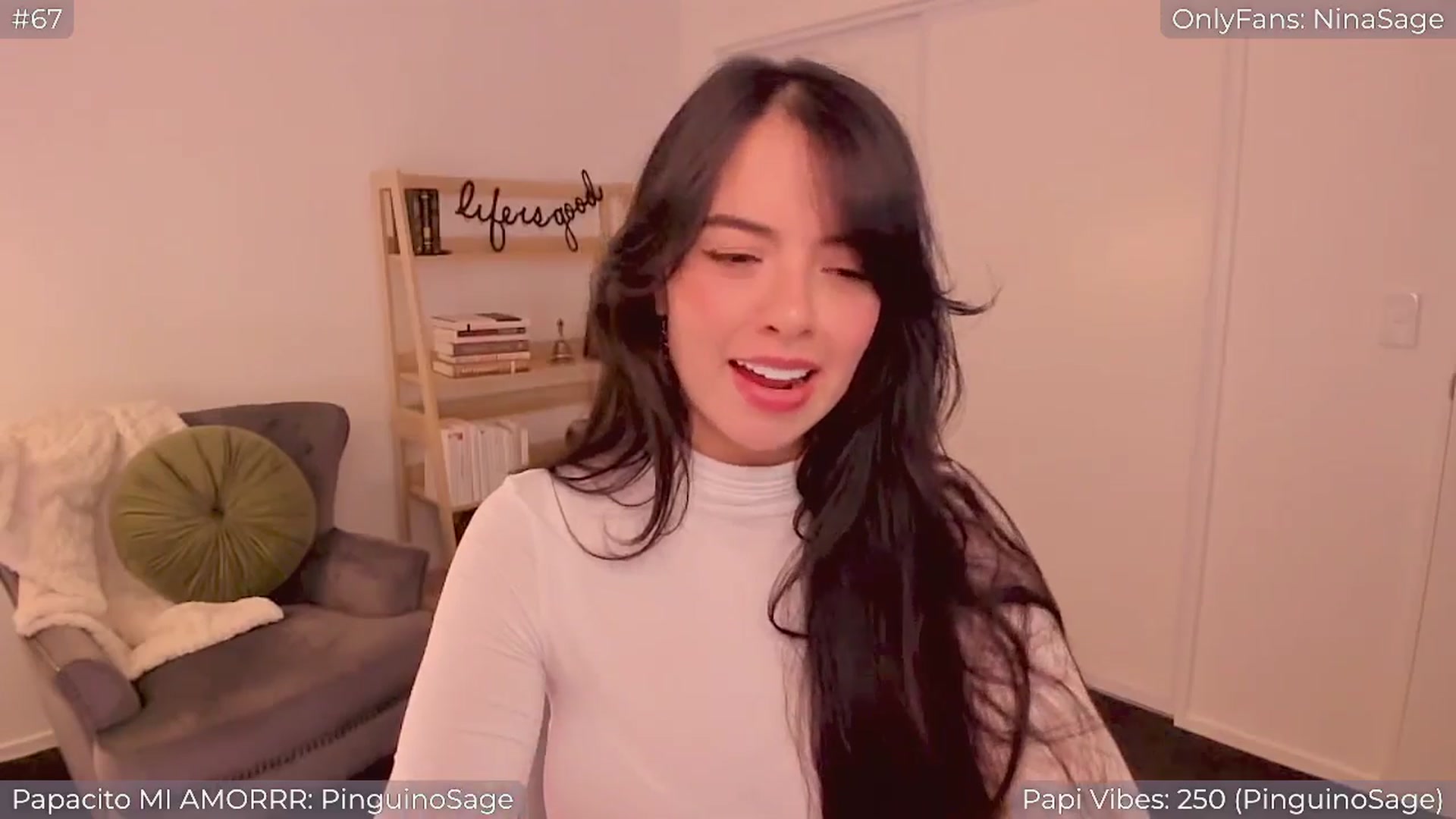 Gallery image thumbnail from NinaSage's myfreecams stream on, 10/19/2025, 24:28 image 5 of 20