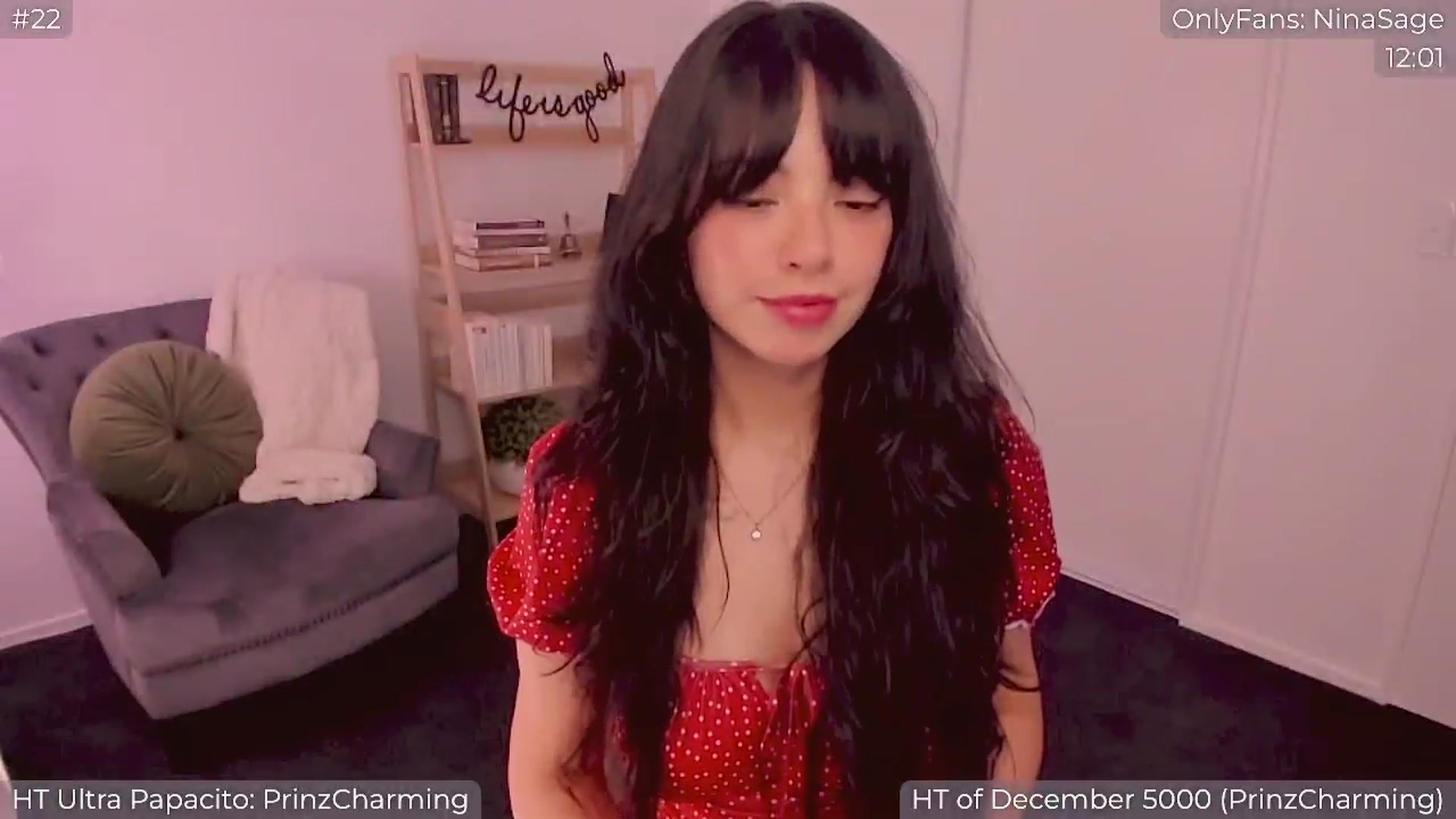 Gallery image thumbnail from NinaSage's myfreecams stream on, 12/02/2025, 03:25 image 2 of 20