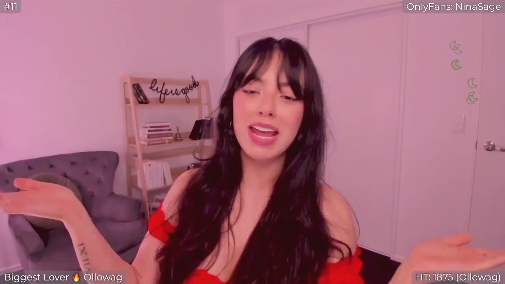 Gallery image thumbnail from NinaSage's myfreecams stream on, 01/12/2026, 01:06 image 10 of 20