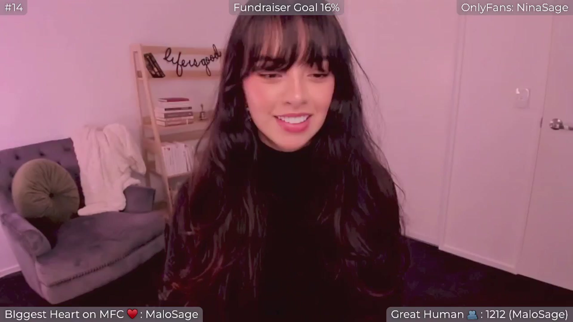 Gallery image thumbnail from NinaSage's myfreecams stream on, 01/25/2026, 24:01 image 10 of 20