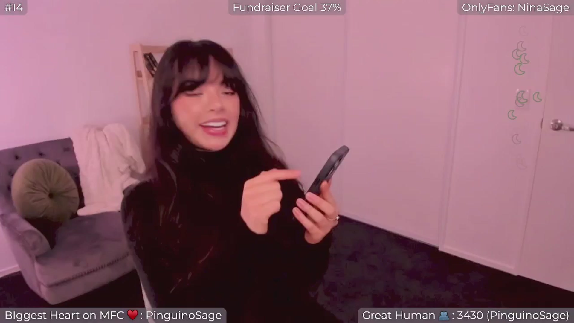 Gallery image thumbnail from NinaSage's myfreecams stream on, 01/25/2026, 24:01 image 15 of 20