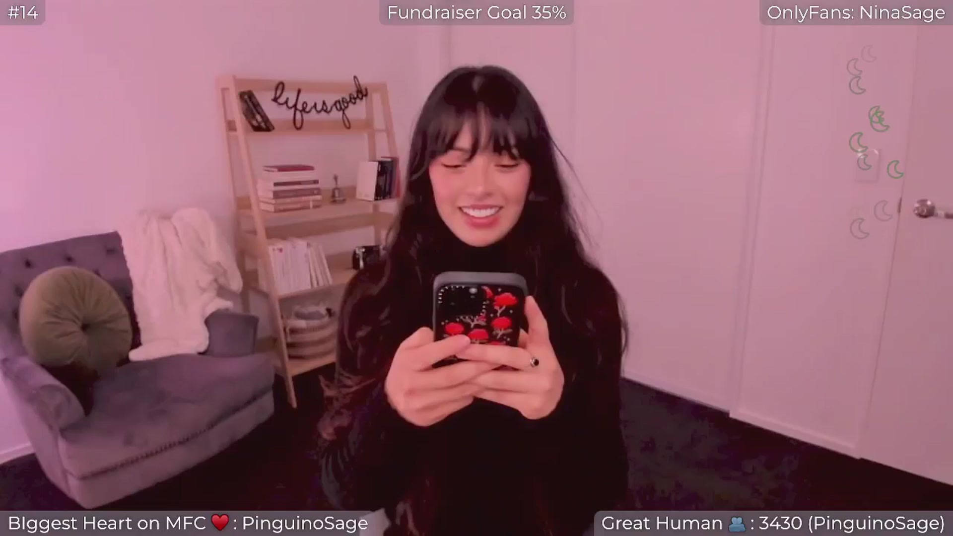 Gallery image thumbnail from NinaSage's myfreecams stream on, 01/25/2026, 24:01 image 13 of 20