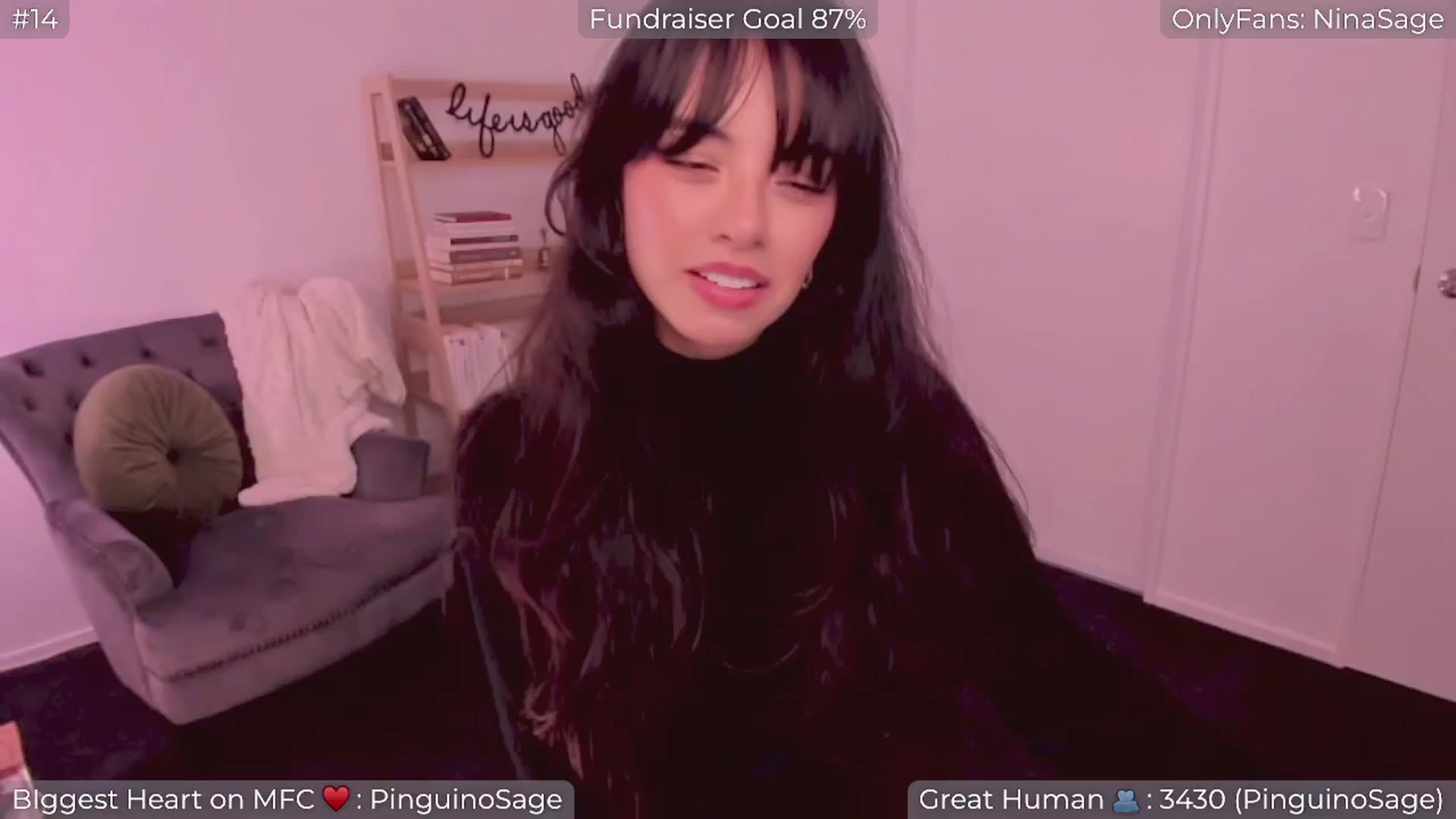 Gallery image thumbnail from NinaSage's myfreecams stream on, 01/25/2026, 03:13 image 5 of 20