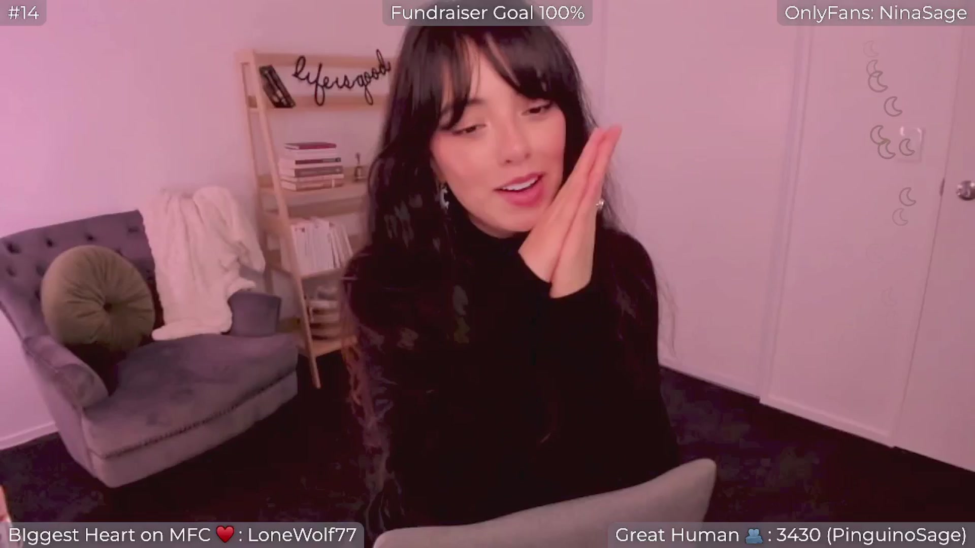 Gallery image thumbnail from NinaSage's myfreecams stream on, 01/25/2026, 03:13 image 9 of 20