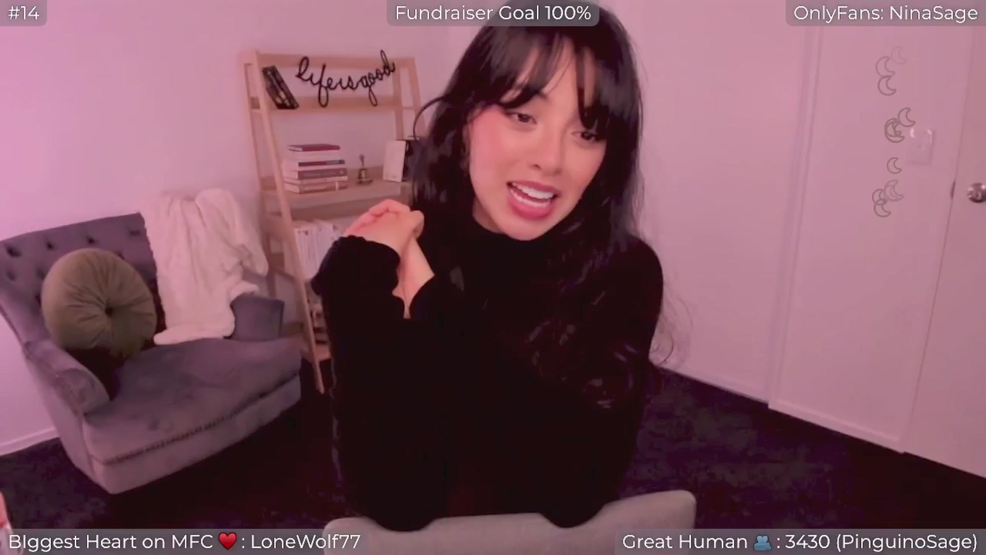 Gallery image thumbnail from NinaSage's myfreecams stream on, 01/25/2026, 03:13 image 8 of 20