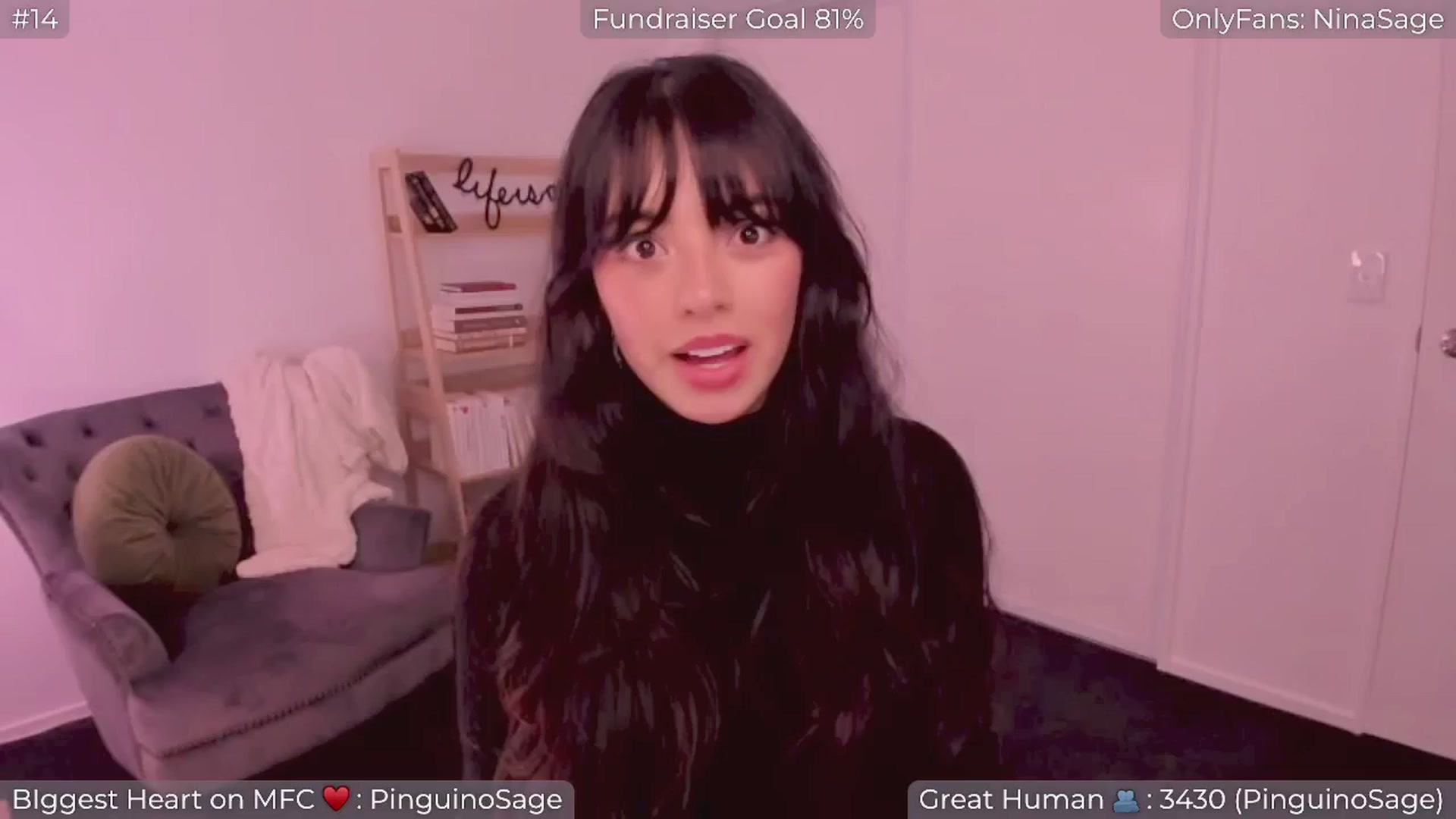 Gallery image thumbnail from NinaSage's myfreecams stream on, 01/25/2026, 03:13 image 1 of 20