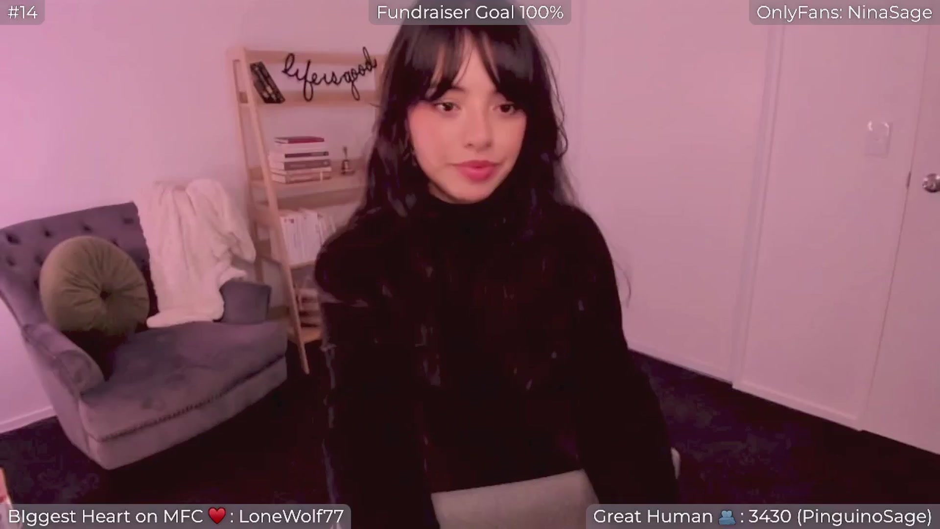 Gallery image thumbnail from NinaSage's myfreecams stream on, 01/25/2026, 03:13 image 10 of 20