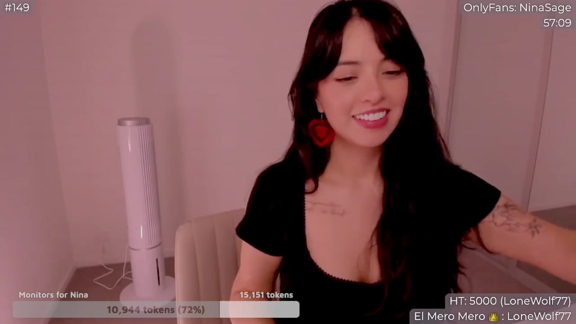 Gallery image thumbnail from NinaSage's myfreecams stream on, 02/19/2026, 03:51 image 15 of 20