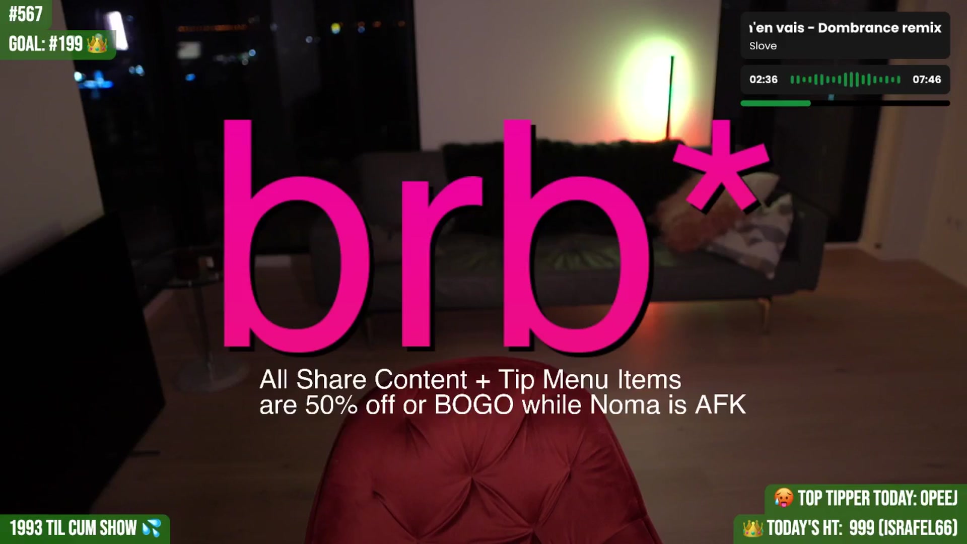 Gallery image thumbnail from Noma_Bday's myfreecams stream on, 08/10/2025, 01:58 image 5 of 20