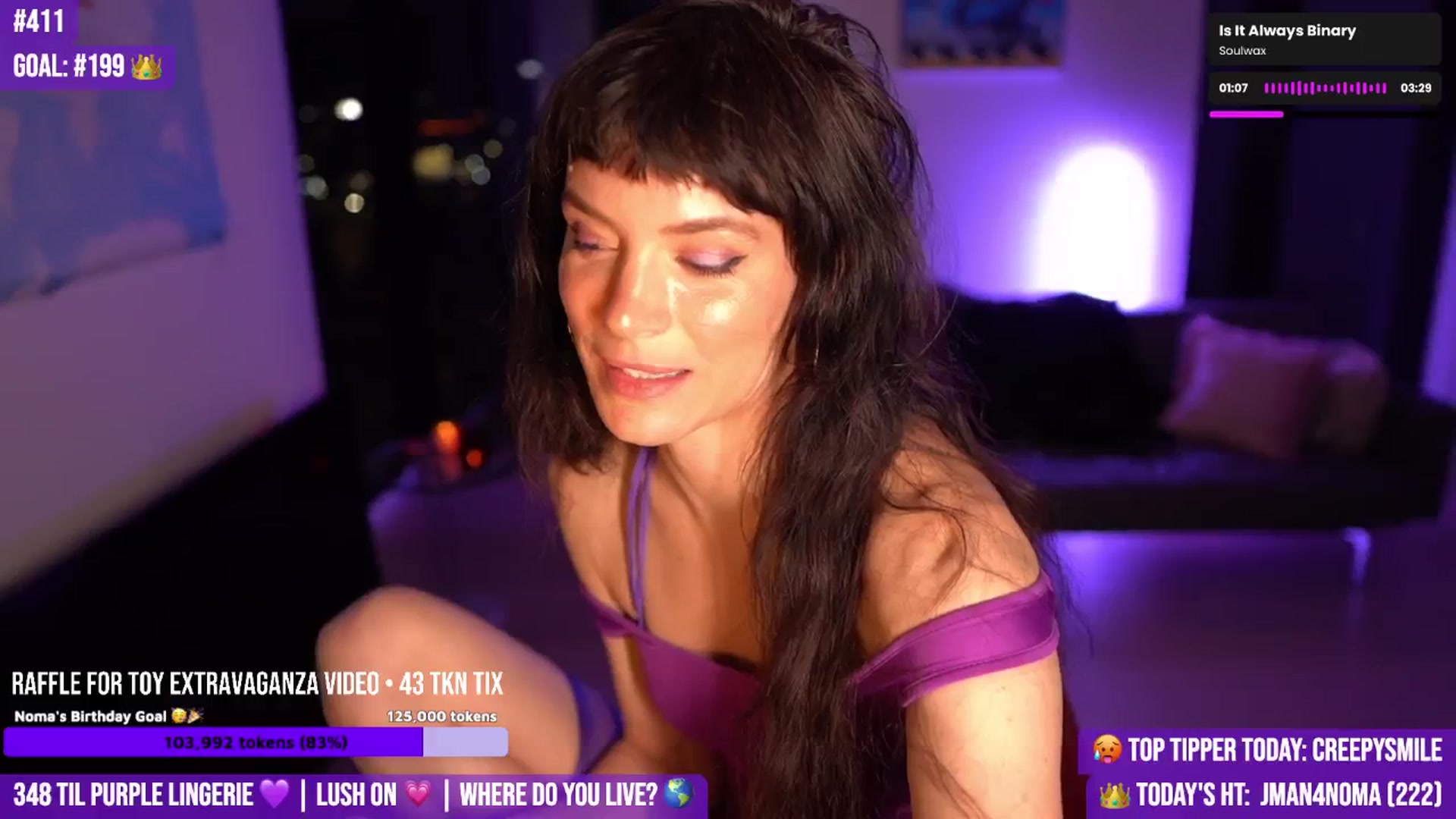 Gallery image thumbnail from Noma_Bday's myfreecams stream on, 08/13/2025, 24:09 image 10 of 20