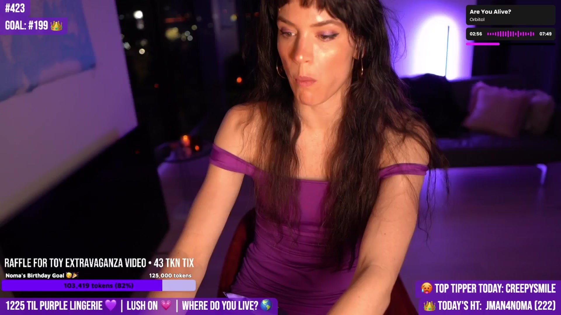 Gallery image thumbnail from Noma_Bday's myfreecams stream on, 08/13/2025, 24:09 image 6 of 20