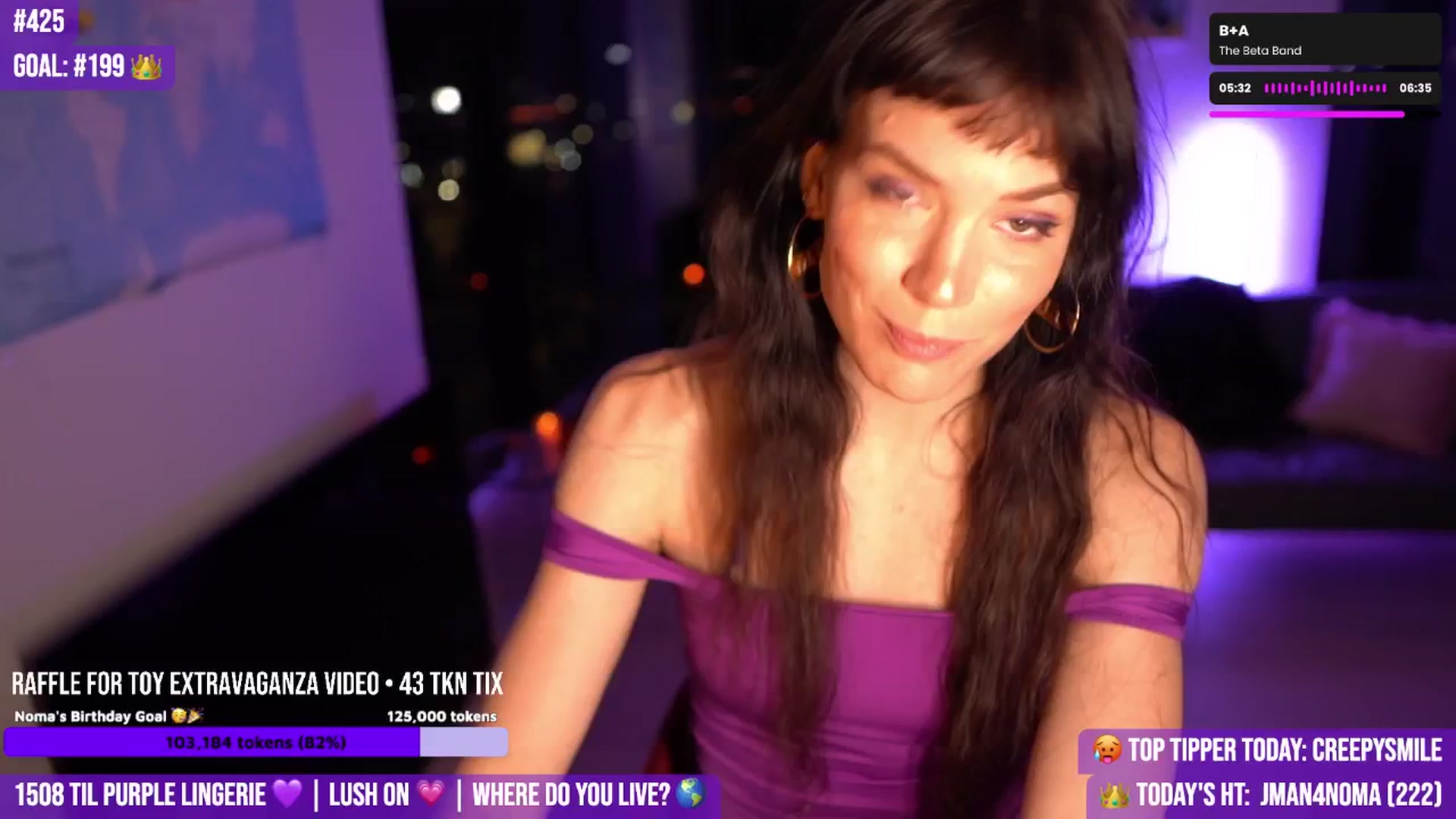 Gallery image thumbnail from Noma_Bday's myfreecams stream on, 08/13/2025, 24:09 image 4 of 20