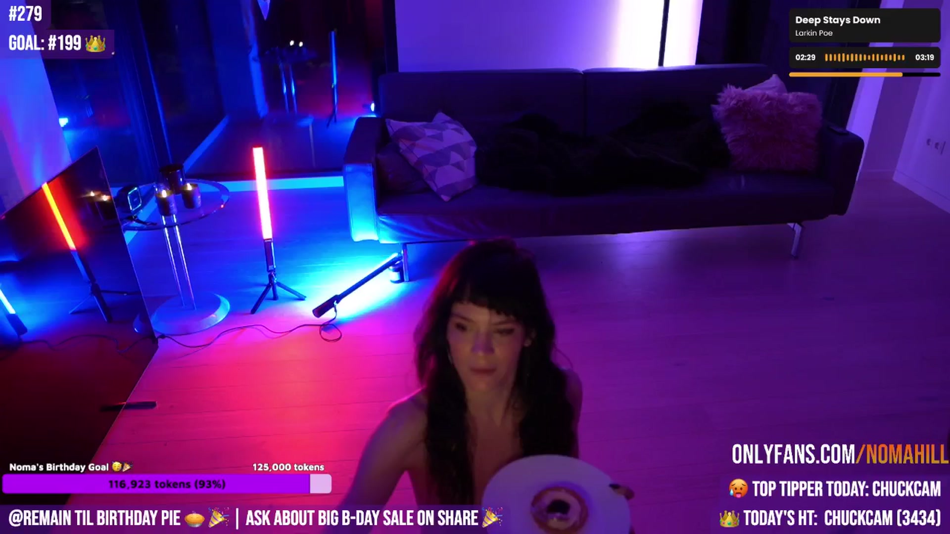 Gallery image thumbnail from Noma_Bday's myfreecams stream on, 08/15/2025, 24:56 image 15 of 20