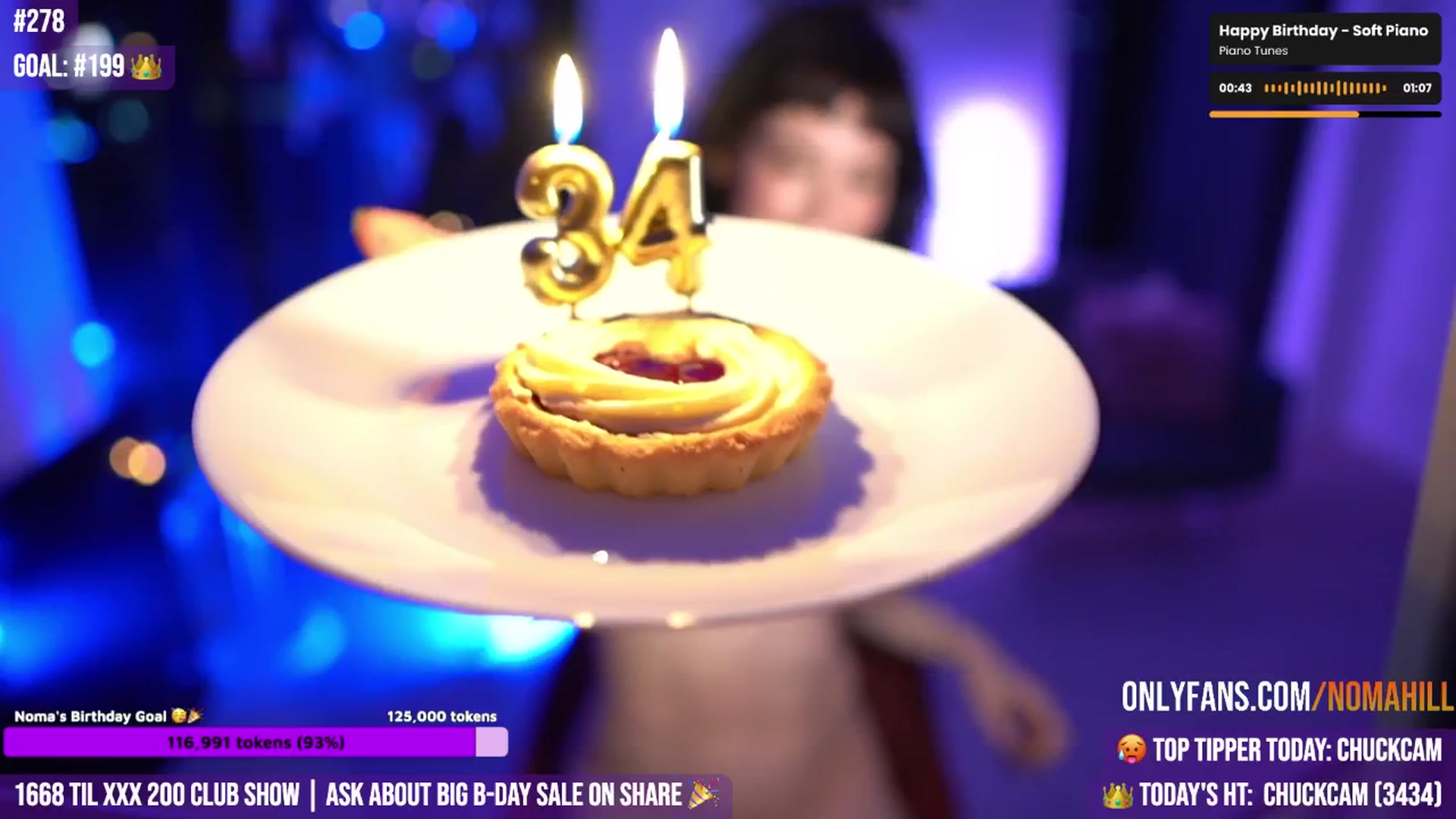 Gallery image thumbnail from Noma_Bday's myfreecams stream on, 08/15/2025, 24:56 image 16 of 20
