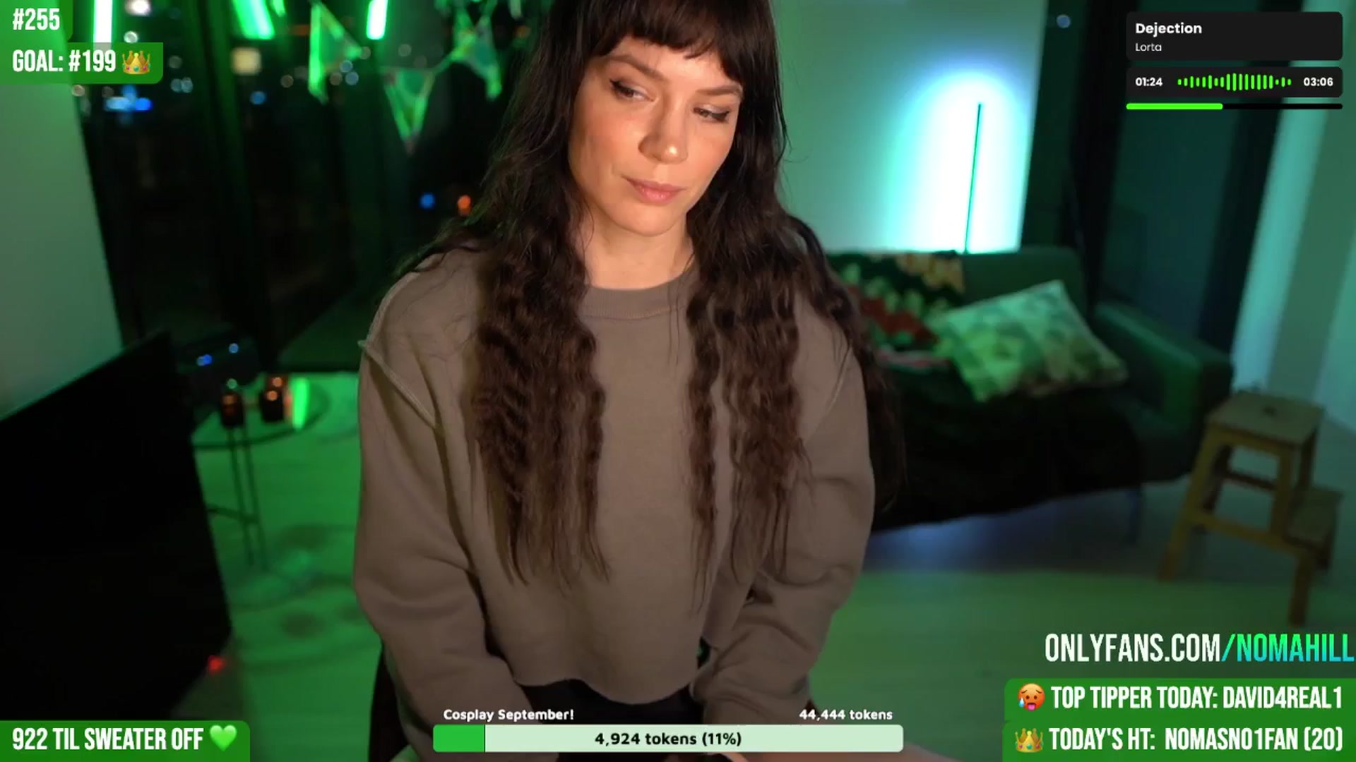 Gallery image thumbnail from Noma_Bday's myfreecams stream on, 08/19/2025, 22:25 image 5 of 20