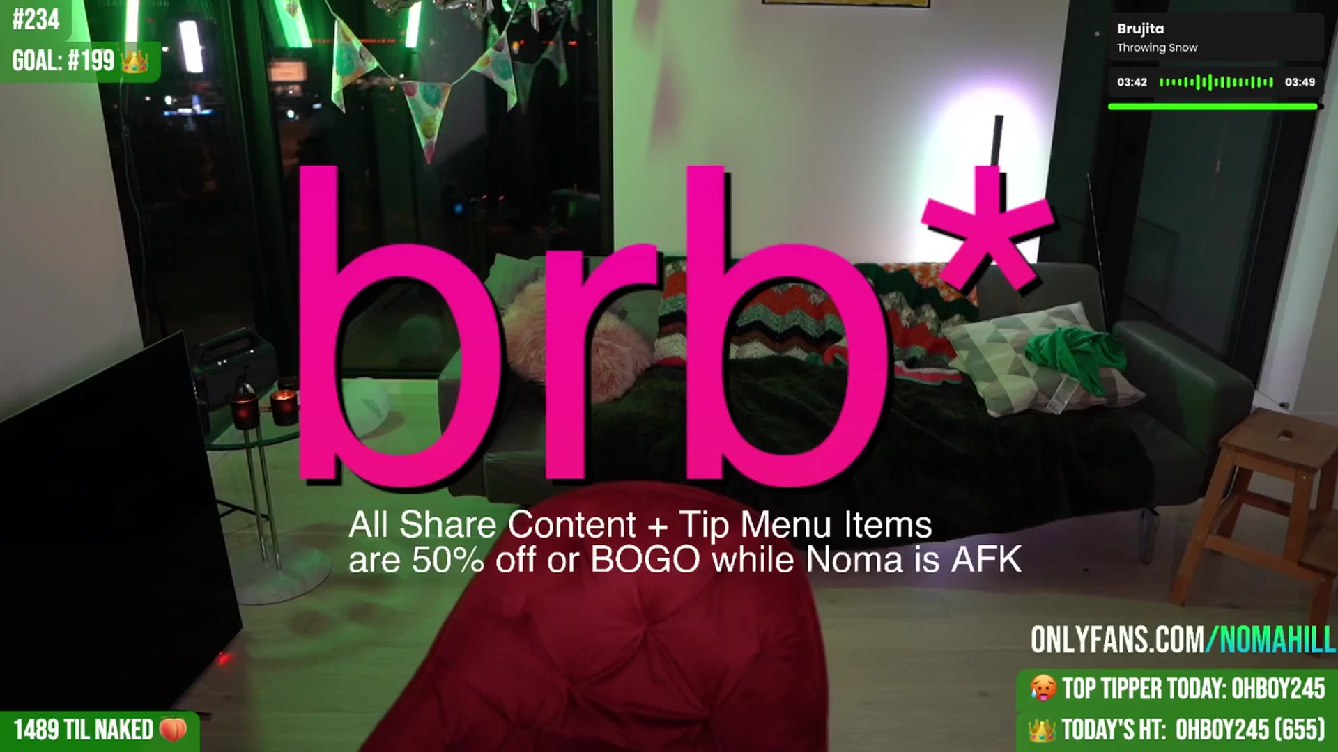 Gallery image thumbnail from Noma_Bday's myfreecams stream on, 08/20/2025, 02:33 image 2 of 20