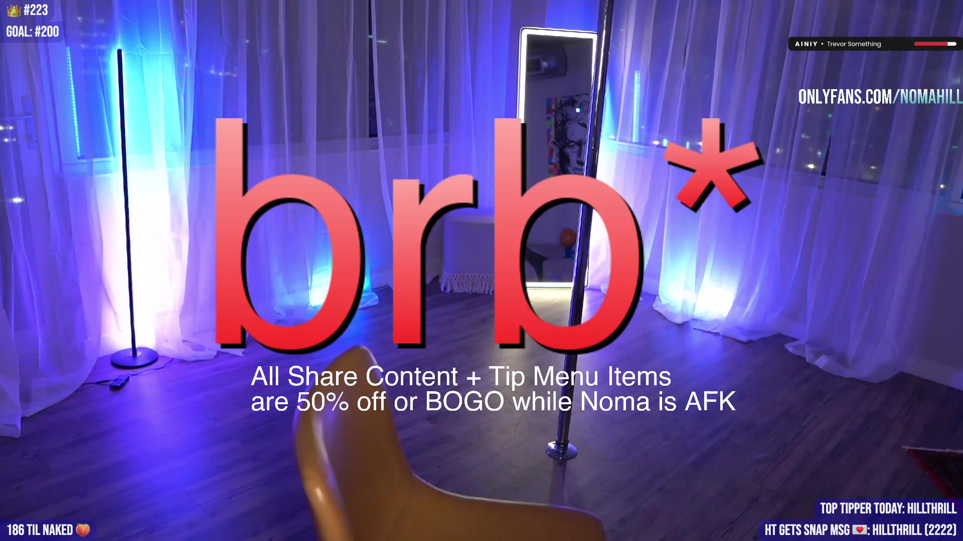 Gallery image thumbnail from Noma_Bday's myfreecams stream on, 08/30/2026, 03:06 image 13 of 20
