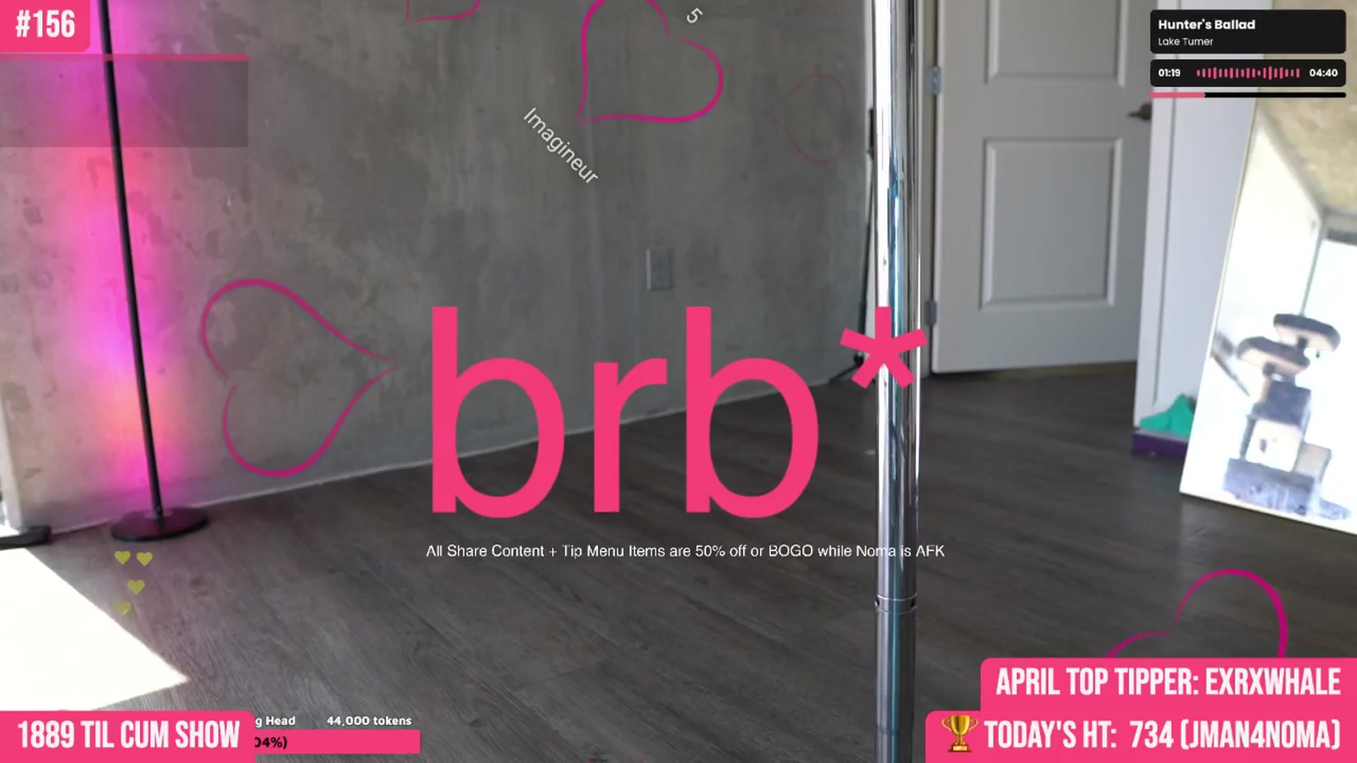 Gallery image thumbnail from Noma_Hill's myfreecams stream on, 04/18/2024, 20:55 image 11 of 20
