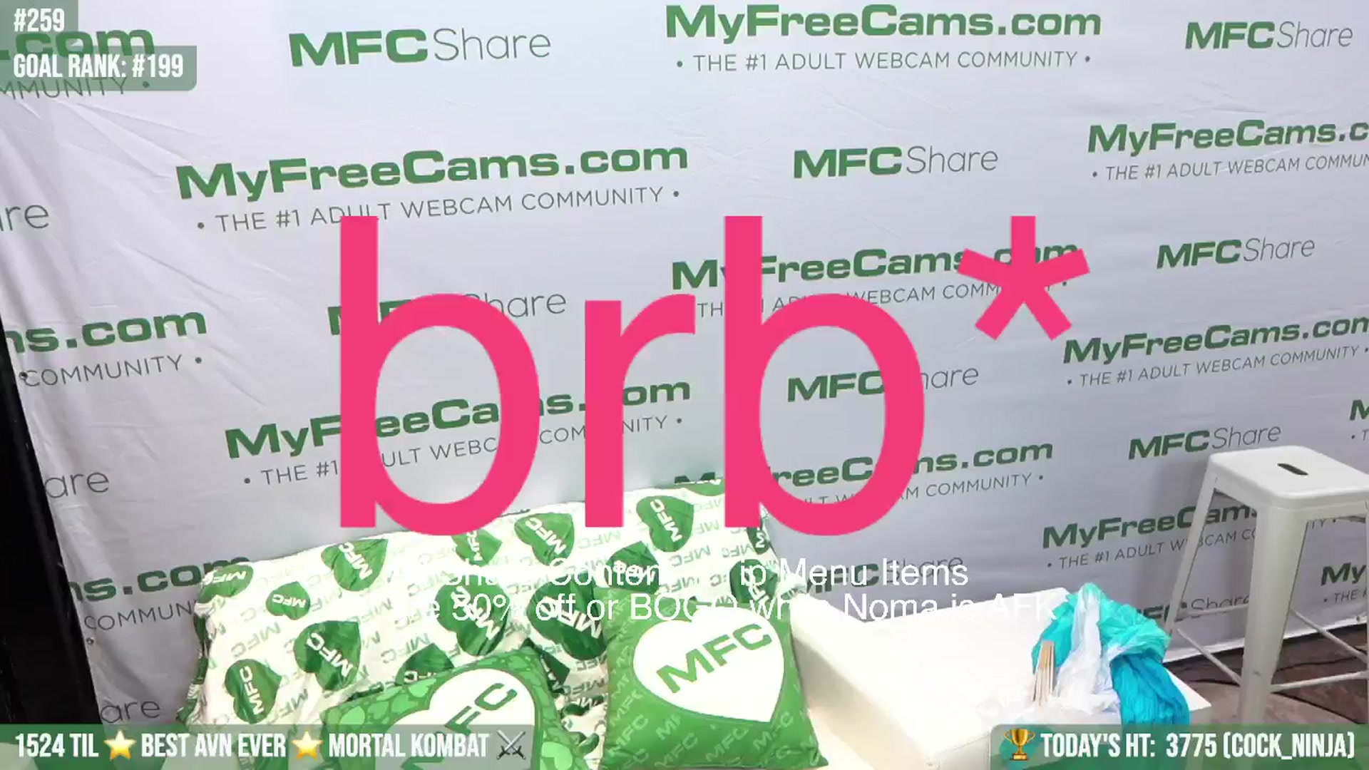 Gallery image thumbnail from Noma_Hill's myfreecams stream on, 01/23/2025, 02:19 image 14 of 20