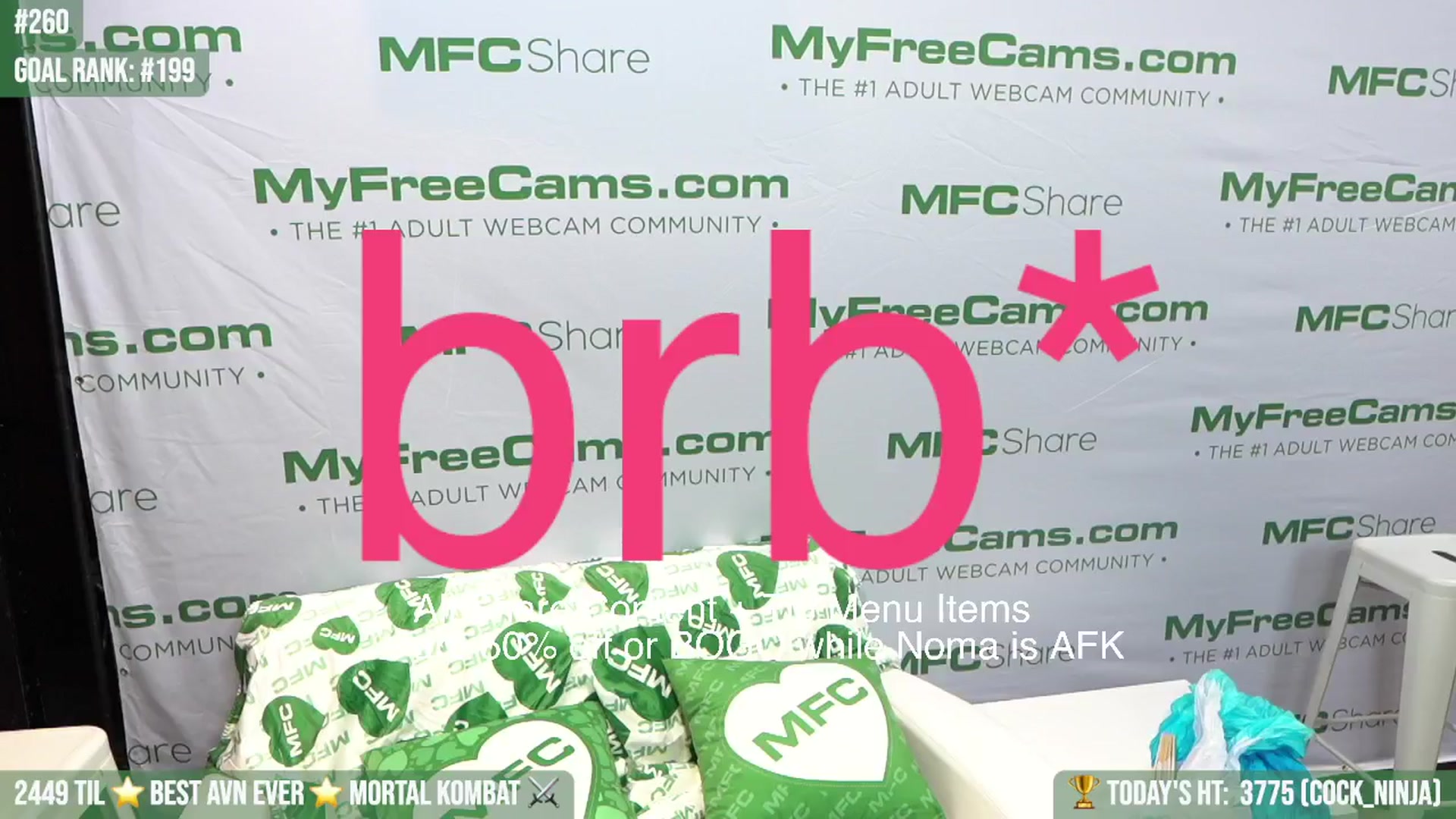 Gallery image thumbnail from Noma_Hill's myfreecams stream on, 01/23/2025, 02:19 image 8 of 20