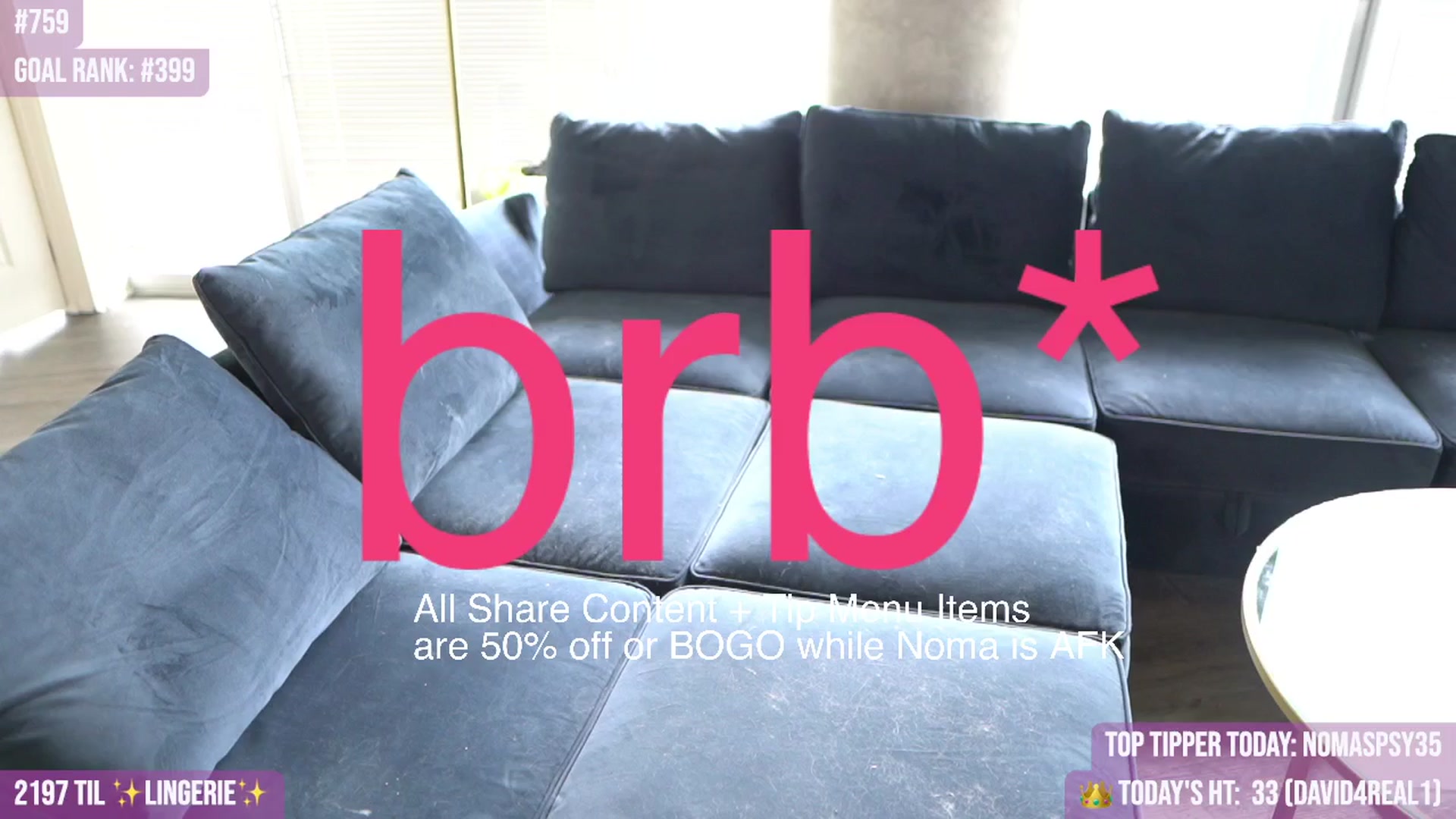 Gallery image thumbnail from Noma_Hill's myfreecams stream on, 03/09/2025, 20:32 image 6 of 20