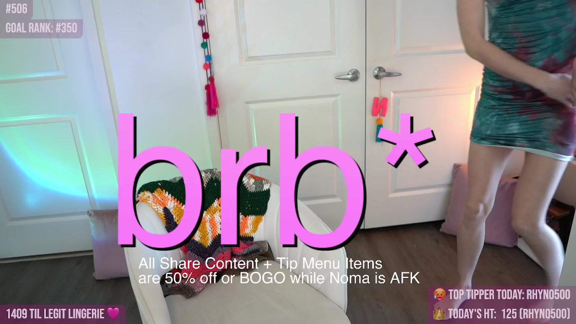 Gallery image thumbnail from Noma_Hill's myfreecams stream on, 04/18/2025, 18:23 image 1 of 20