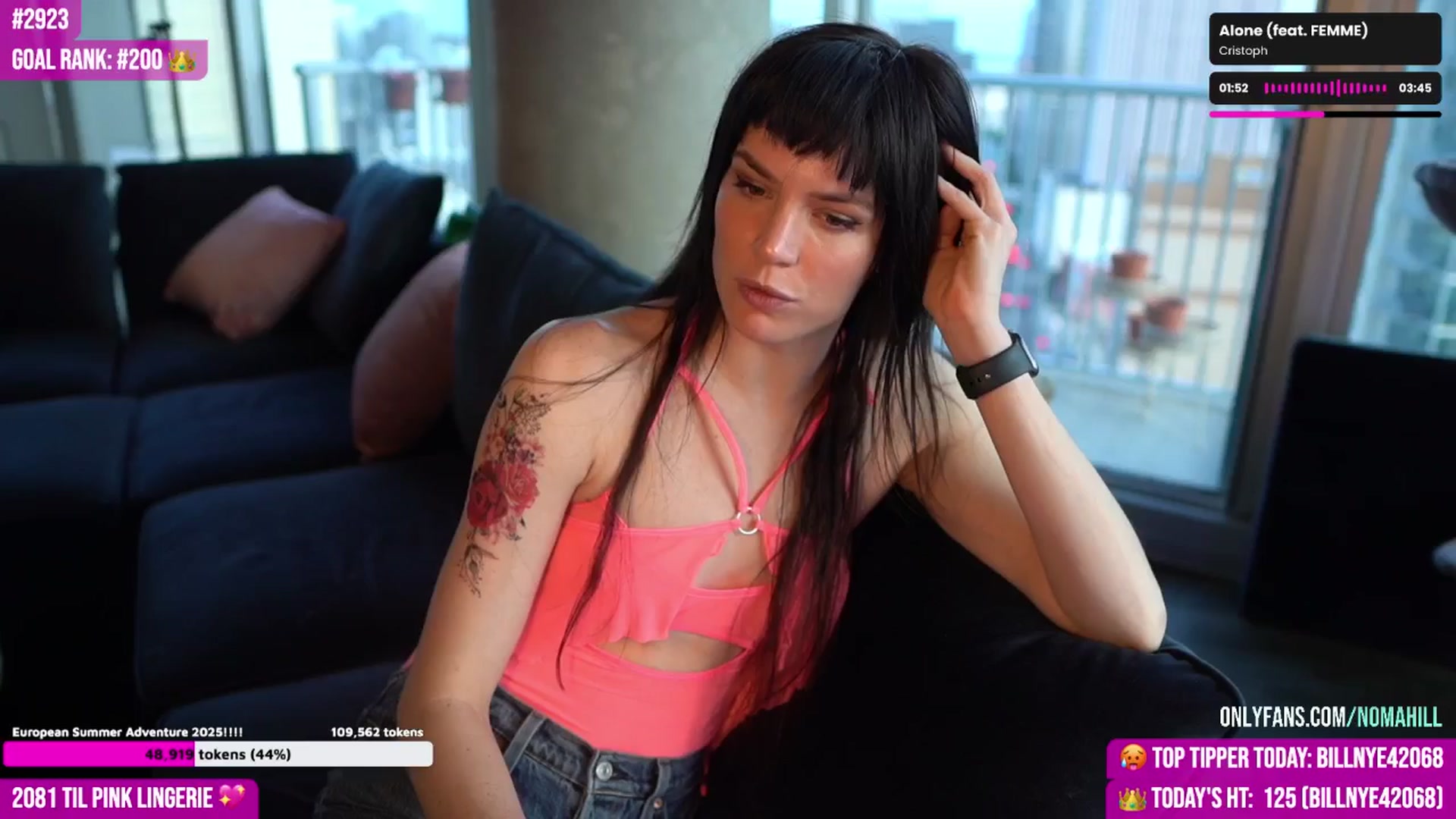 Gallery image thumbnail from Noma_Hill's myfreecams stream on, 05/03/2025, 24:01 image 14 of 20