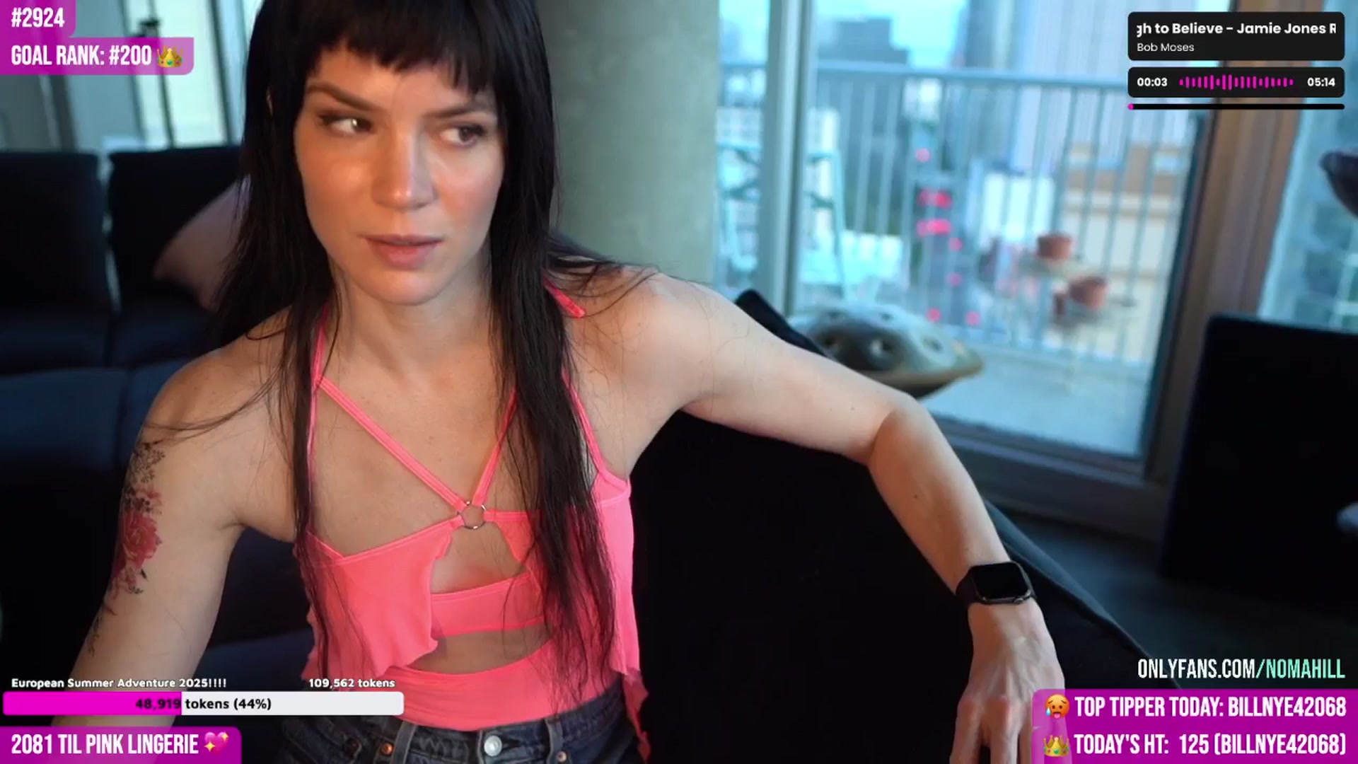 Gallery image thumbnail from Noma_Hill's myfreecams stream on, 05/03/2025, 24:01 image 16 of 20