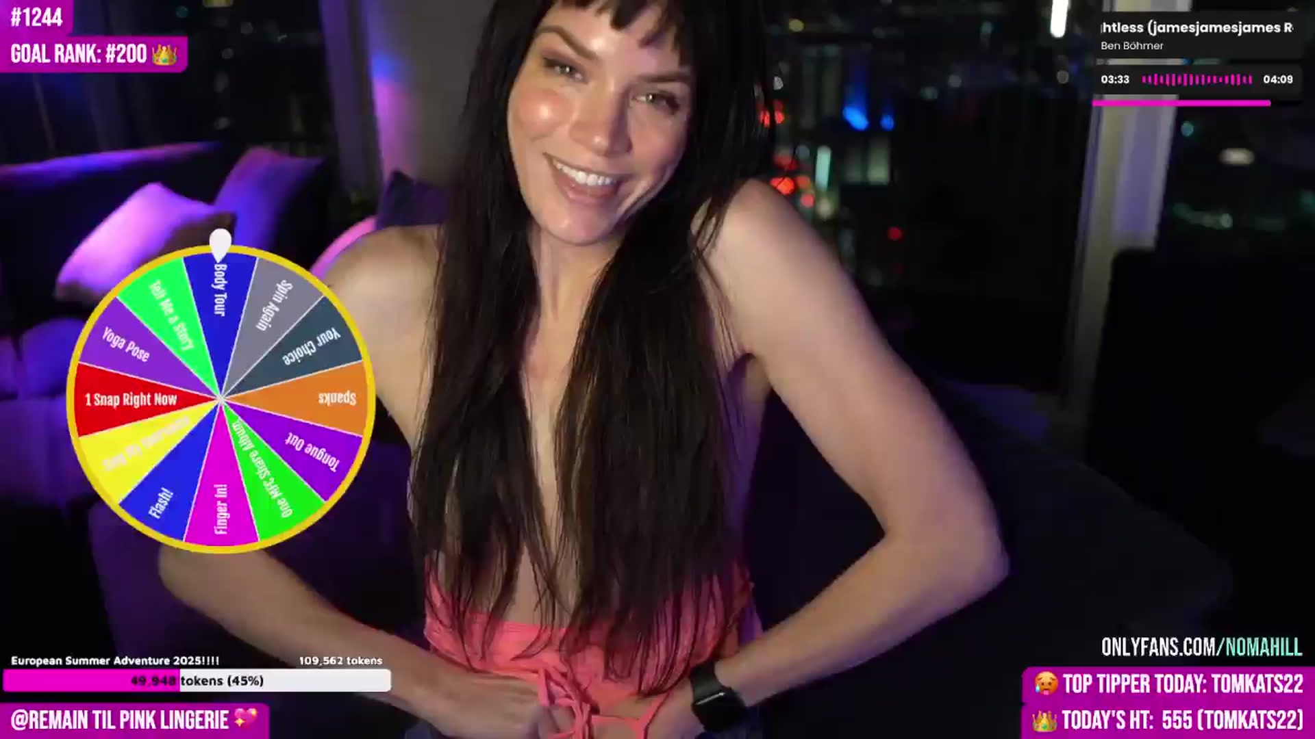 Gallery image thumbnail from Noma_Hill's myfreecams stream on, 05/03/2025, 03:29 image 3 of 20