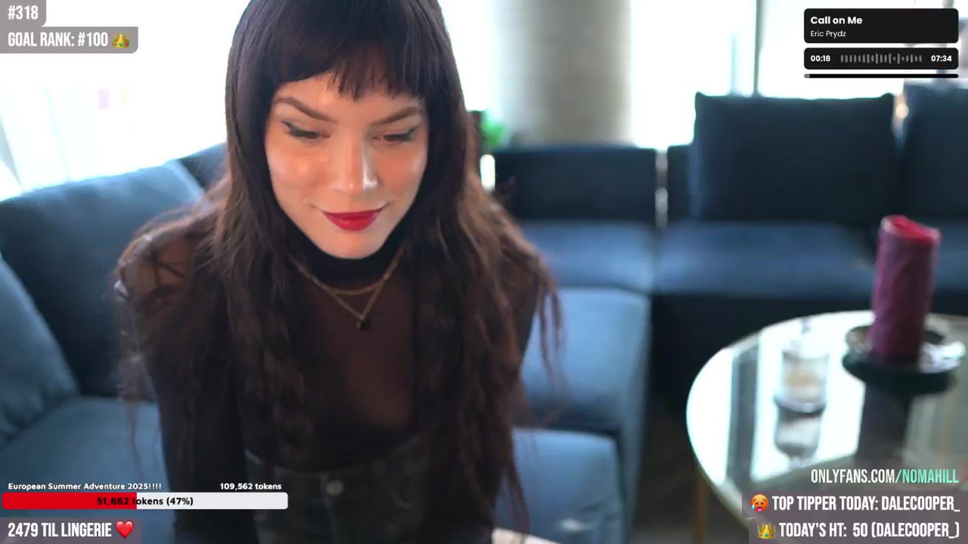 Gallery image thumbnail from Noma_Hill's myfreecams stream on, 05/03/2025, 22:32 image 1 of 20
