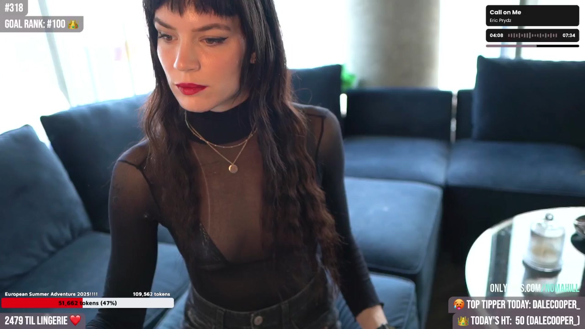 Gallery image thumbnail from Noma_Hill's myfreecams stream on, 05/03/2025, 22:32 image 6 of 20