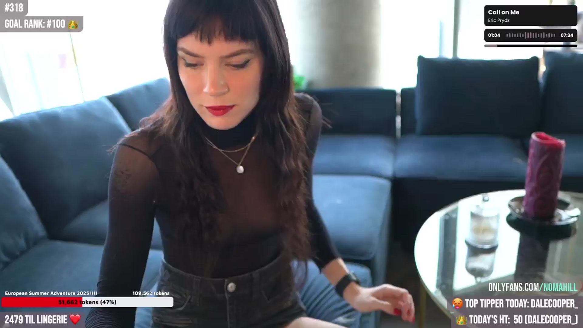 Gallery image thumbnail from Noma_Hill's myfreecams stream on, 05/03/2025, 22:32 image 2 of 20