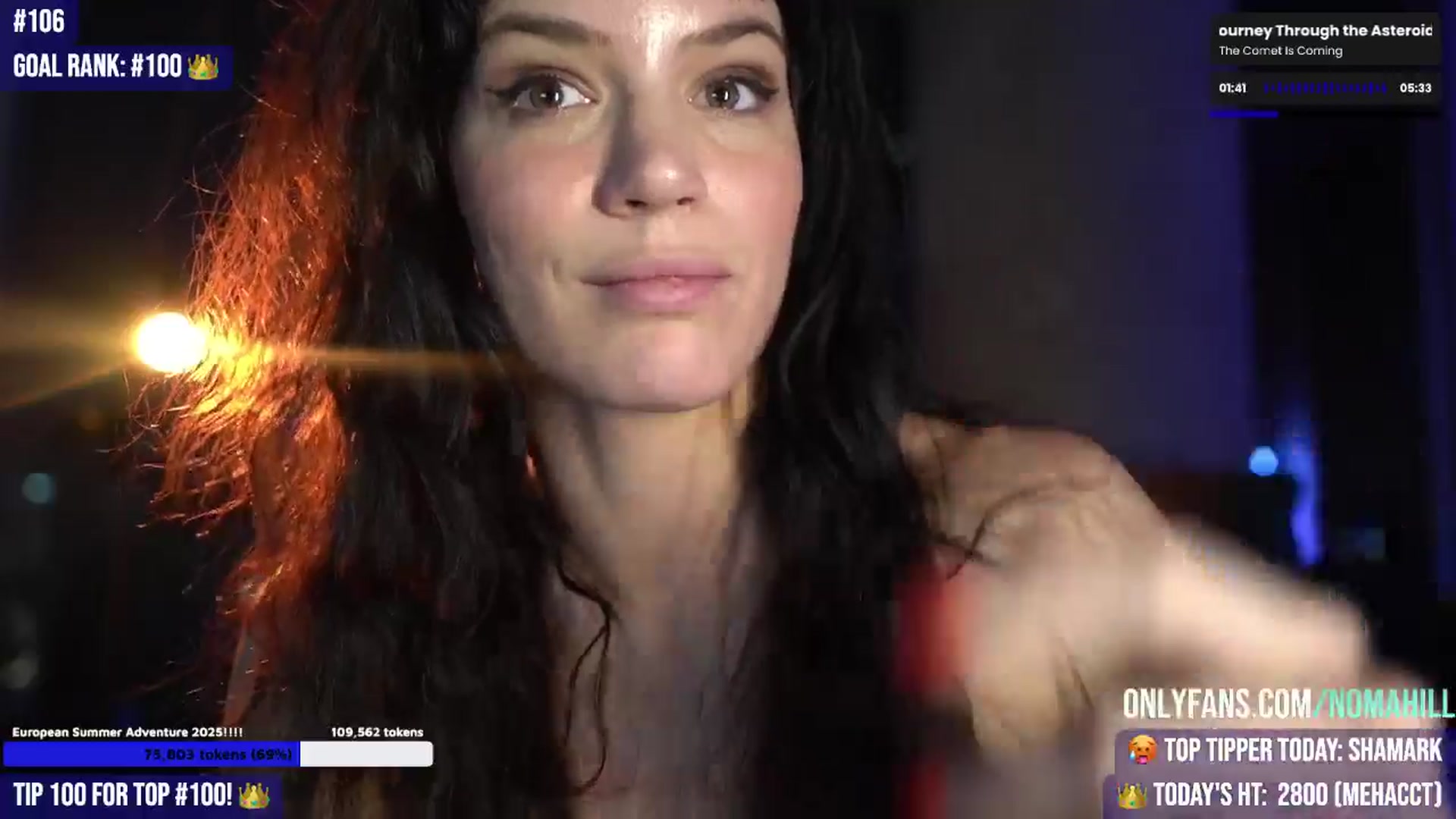 Gallery image thumbnail from Noma_Hill's myfreecams stream on, 05/09/2025, 02:37 image 15 of 20