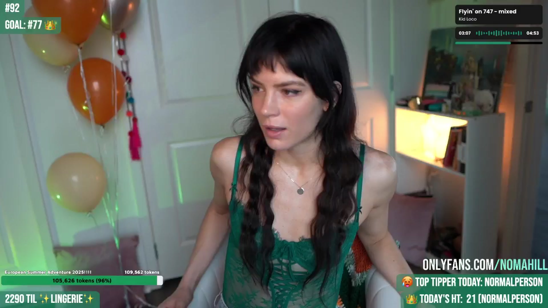 Gallery image thumbnail from Noma_Hill's myfreecams stream on, 05/12/2025, 24:03 image 1 of 20