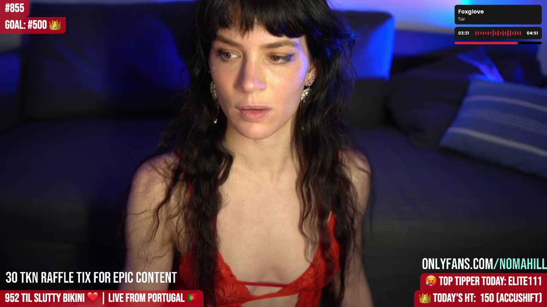 Gallery image thumbnail from Noma_Hill's myfreecams stream on, 06/08/2025, 23:02 image 16 of 20