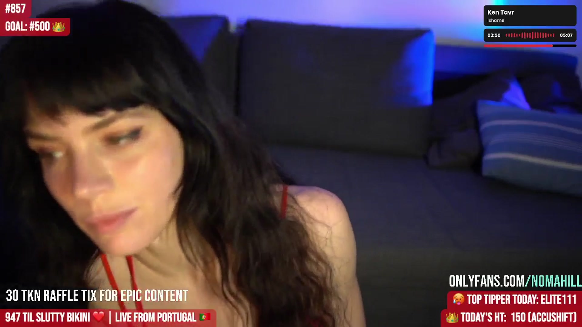 Gallery image thumbnail from Noma_Hill's myfreecams stream on, 06/08/2025, 23:02 image 18 of 20