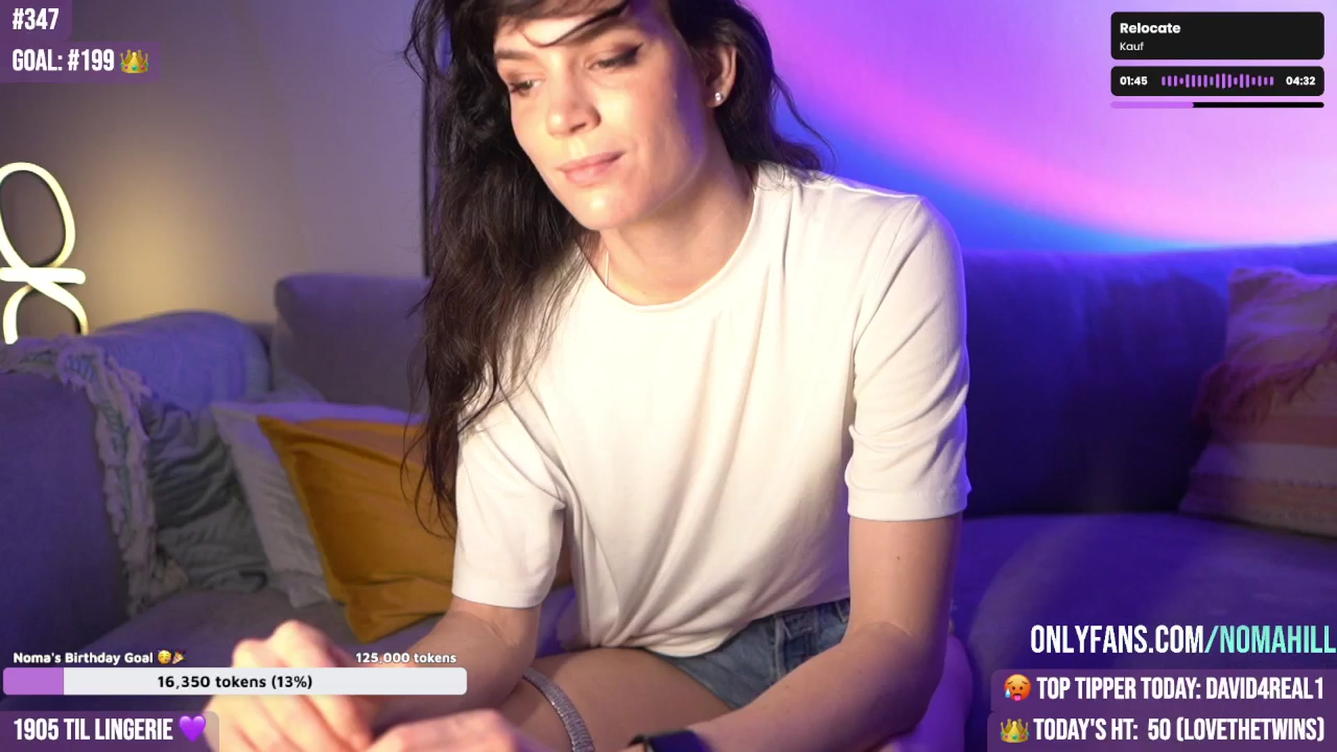 Gallery image thumbnail from Noma_Hill's myfreecams stream on, 06/29/2025, 20:37 image 8 of 20