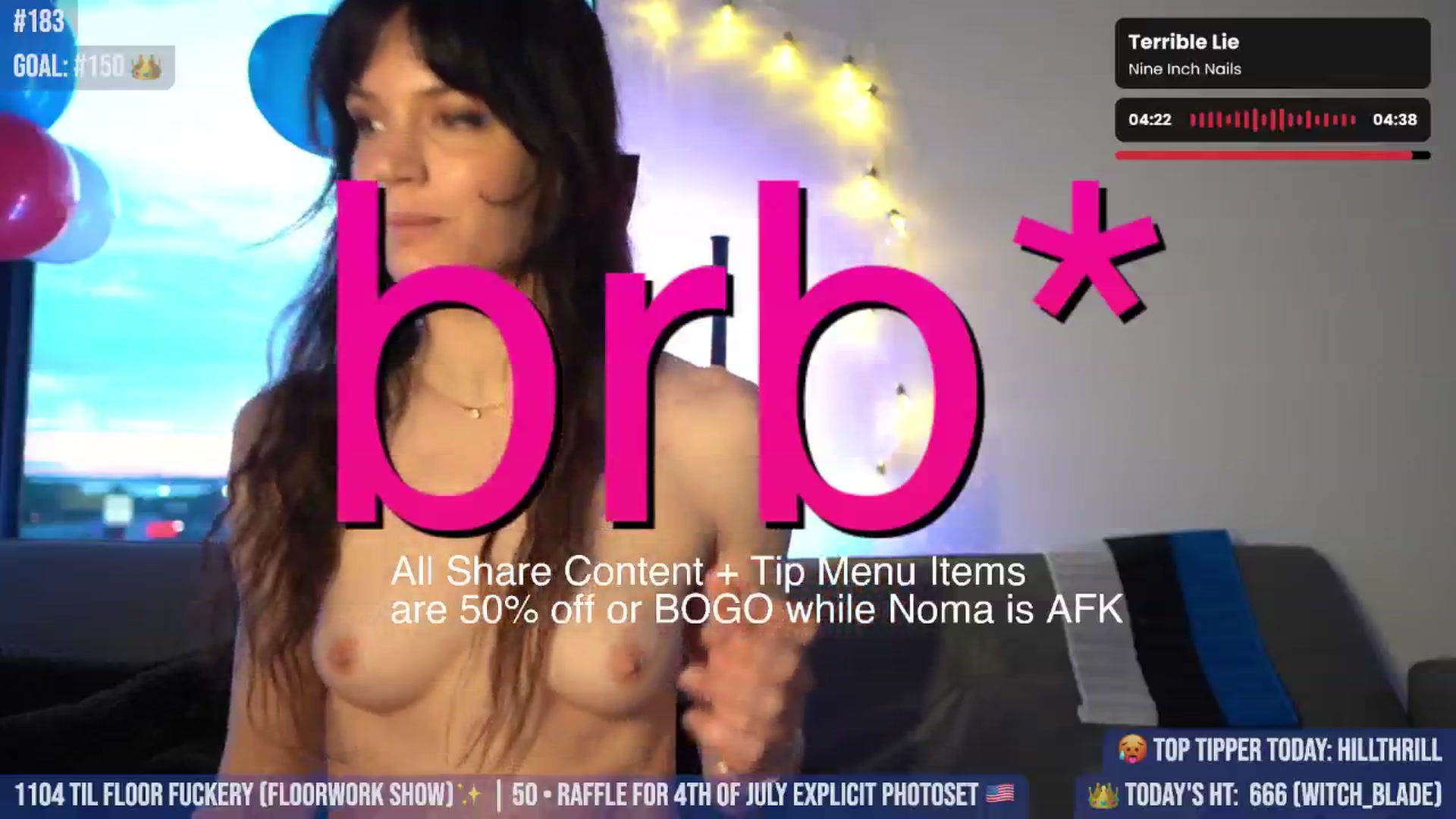 Gallery image thumbnail from Noma_Hill's myfreecams stream on, 07/05/2025, 02:31 image 13 of 20