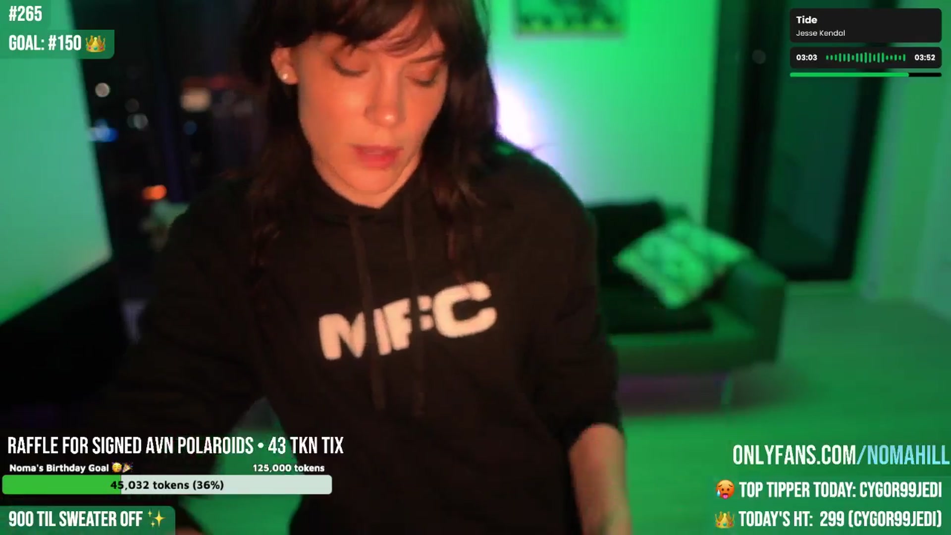 Gallery image thumbnail from Noma_Hill's myfreecams stream on, 07/20/2025, 02:05 image 5 of 20