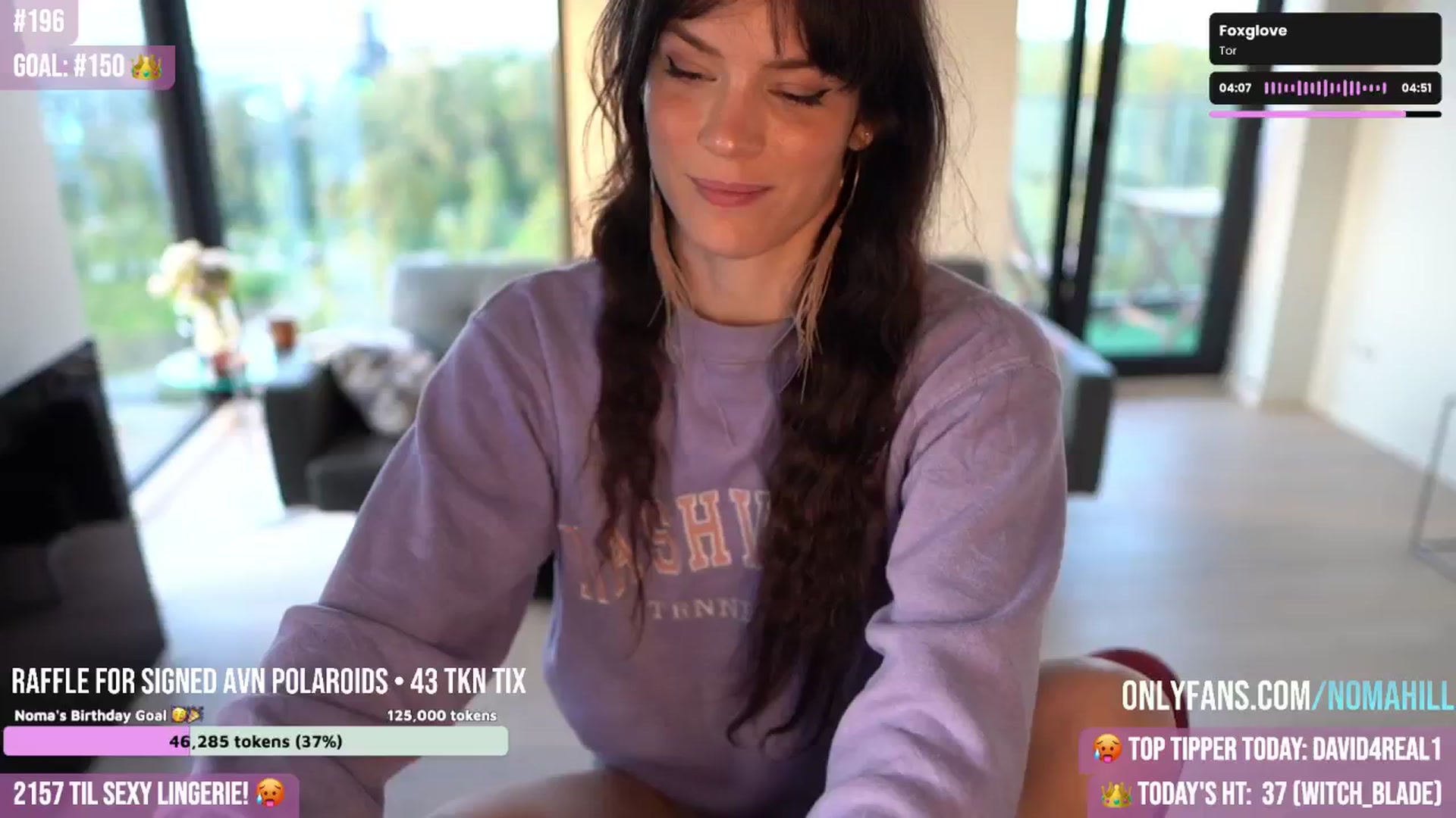 Gallery image thumbnail from Noma_Hill's myfreecams stream on, 07/20/2025, 18:53 image 10 of 20