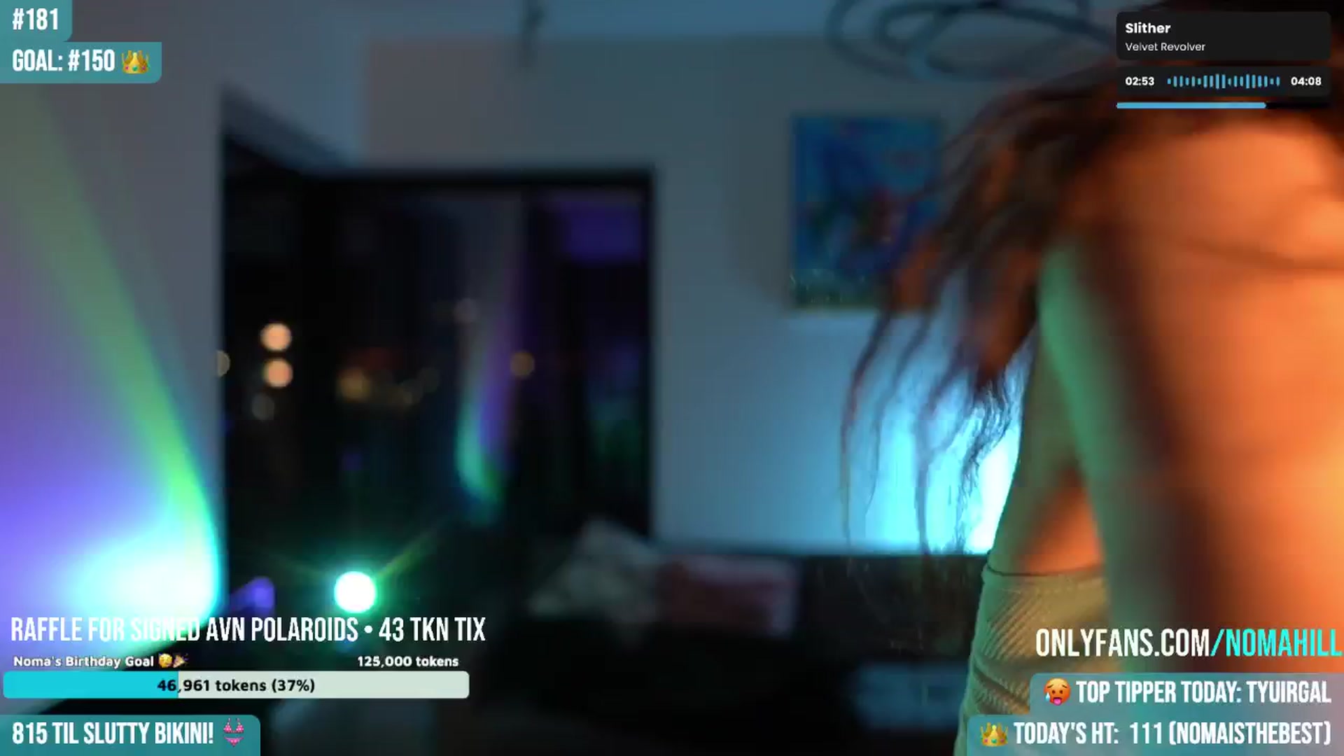Gallery image thumbnail from Noma_Hill's myfreecams stream on, 07/23/2025, 23:29 image 9 of 20