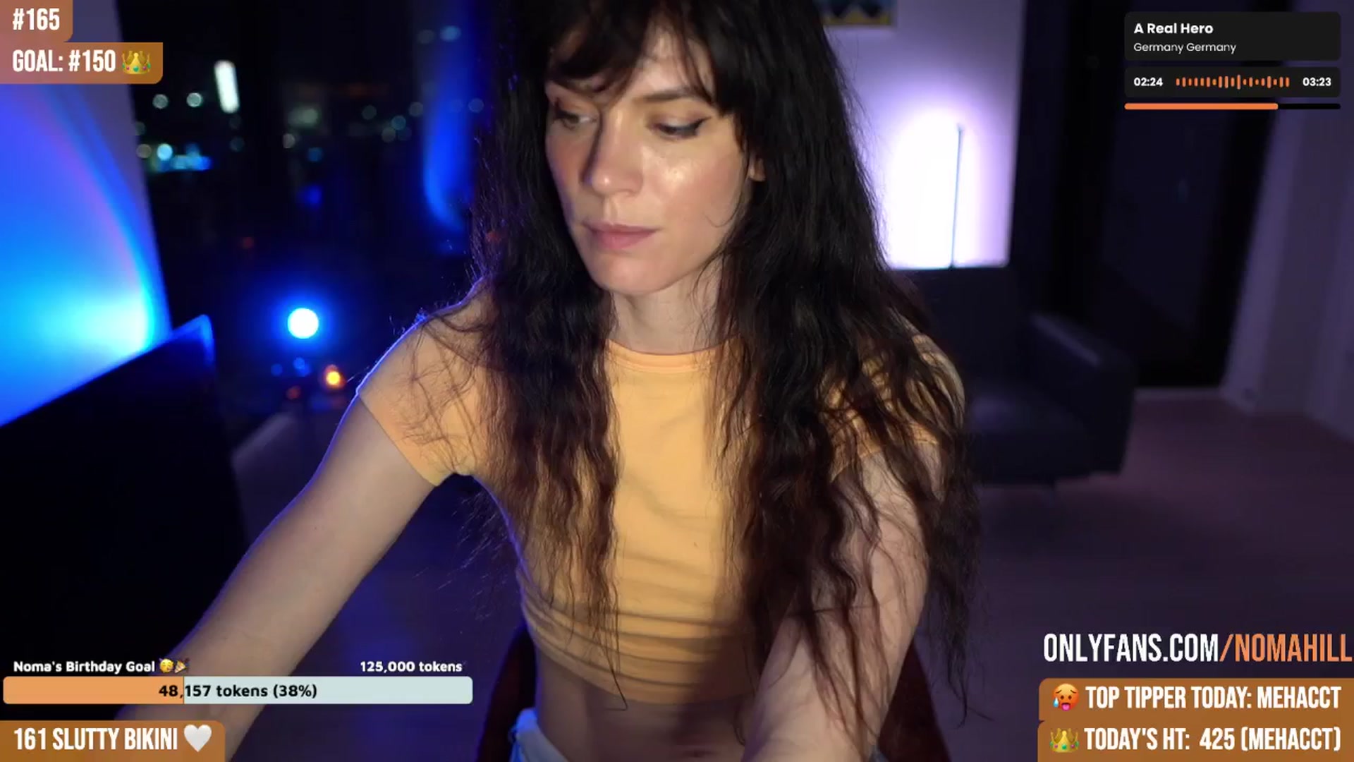Gallery image thumbnail from Noma_Hill's myfreecams stream on, 07/24/2025, 22:46 image 10 of 20