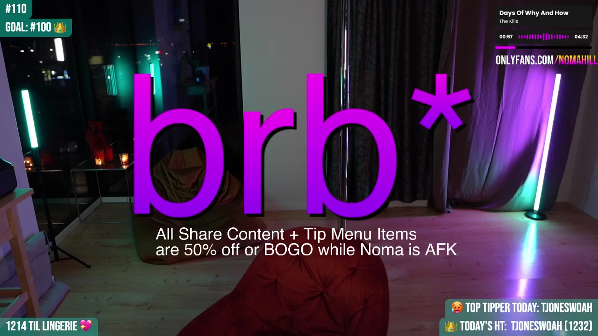 Gallery image thumbnail from Noma_Hill's myfreecams stream on, 09/09/2025, 23:12 image 16 of 20