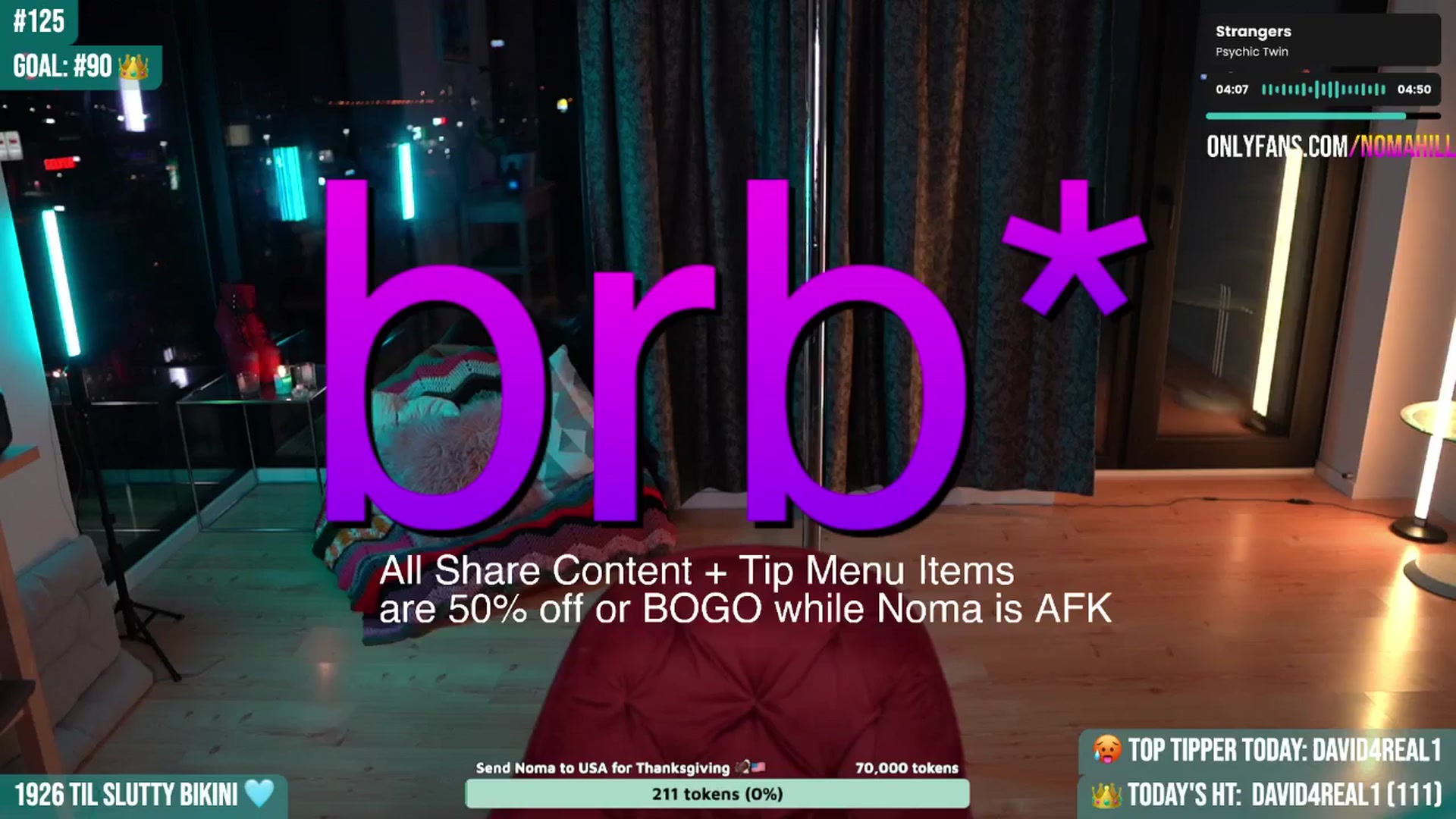Gallery image thumbnail from Noma_Hill's myfreecams stream on, 09/11/2025, 22:55 image 11 of 20
